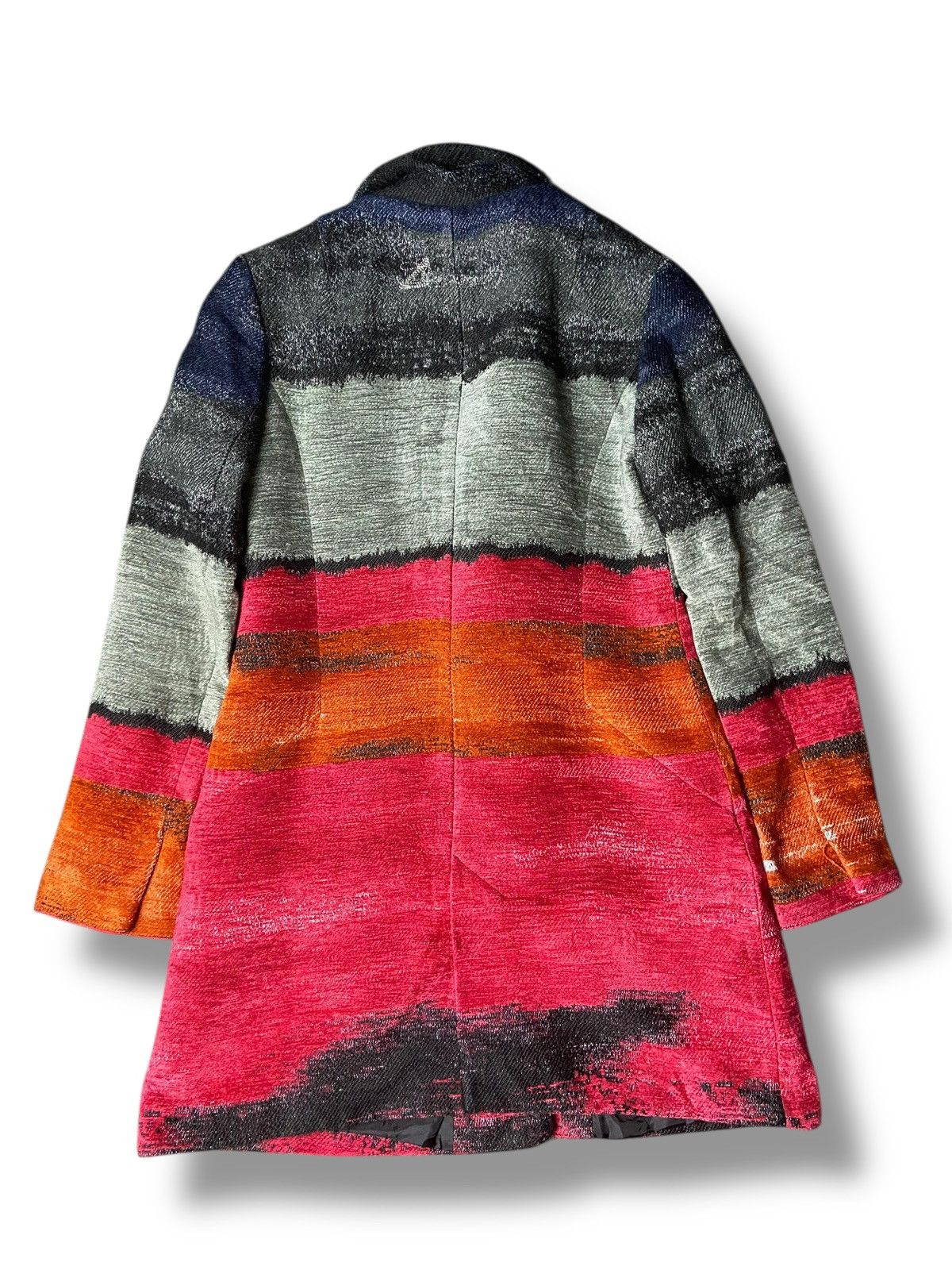 Desigual Vintage DESIGUAL Women Wool Coat (139) Size XXS / US 00 / IT 34 - 5 Thumbnail