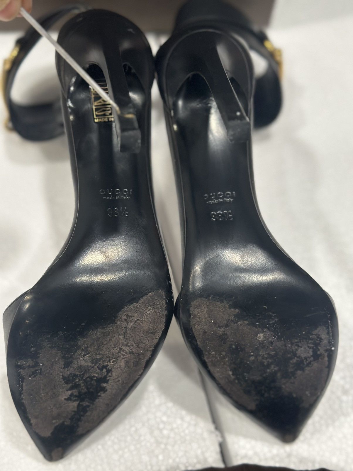 Paolo Gucci Gucci Sandals with Metal Buckle Size 8.5 US EURO 38.5 Size US 8.5 / IT 38.5 - 7 Thumbnail