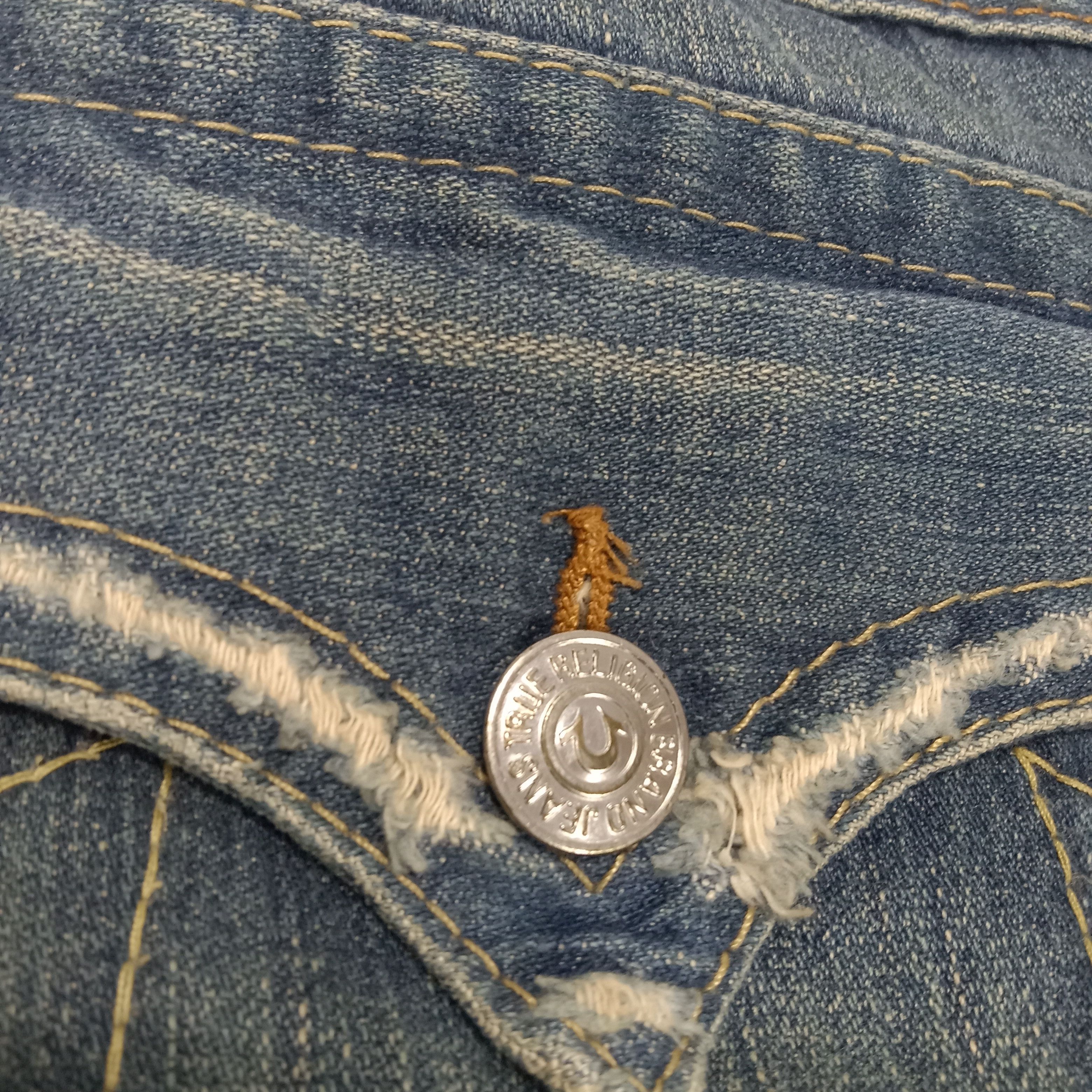 True Religion × Vintage True Religion American Style Denim Jeans Size US 37 - 4 Thumbnail