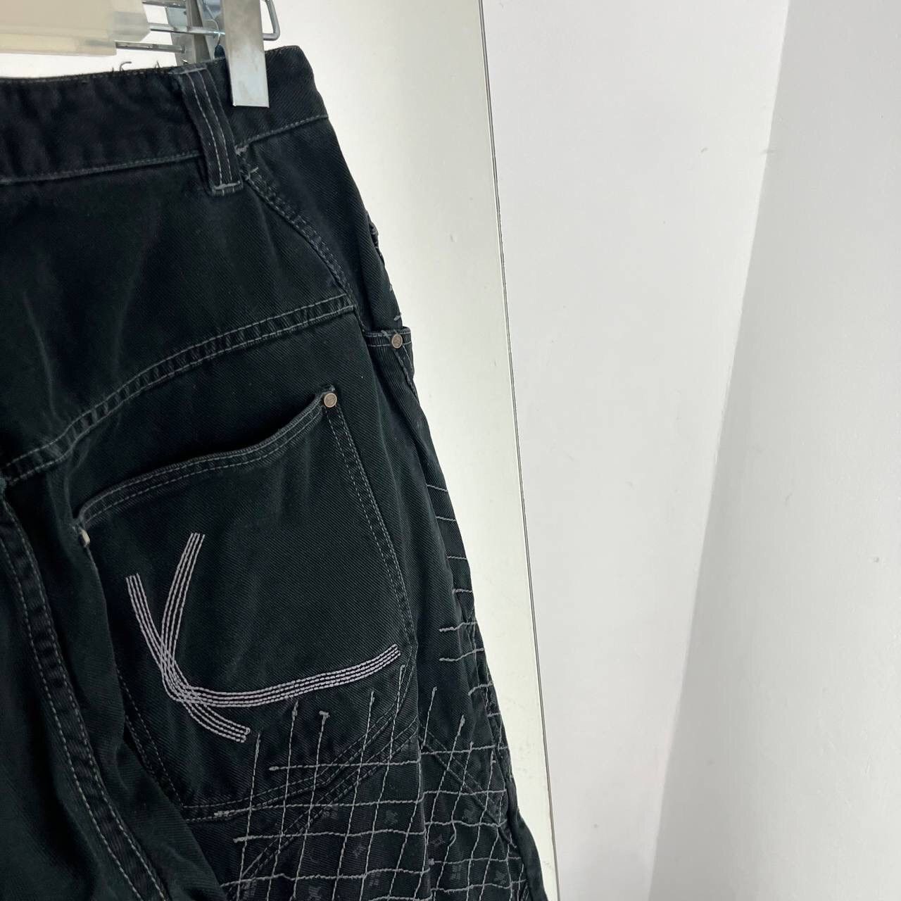 Karl Kani Crazy Vintage Rap Pants Karl Kani Embroidery Logo Rare Jeans Size US 32 / EU 48 - 8 Thumbnail