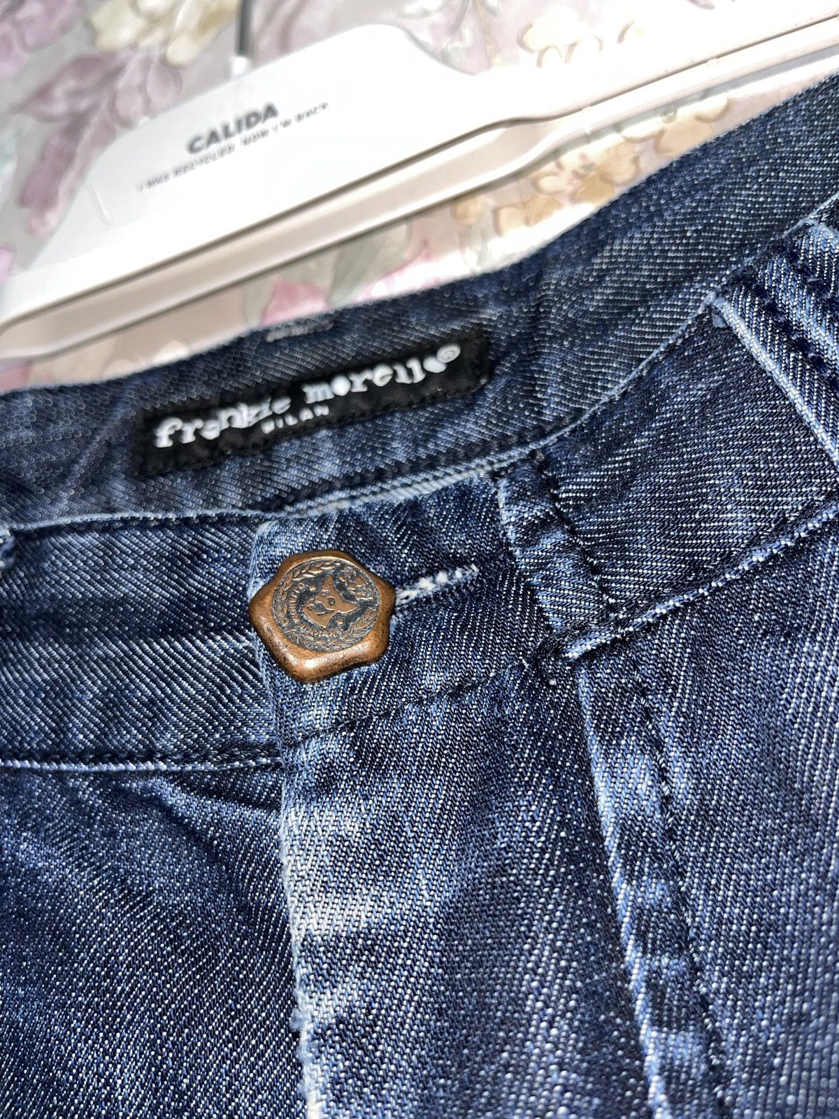 Frankie Morello vintage FRANKIE MORELLO Extra Premium Denim Jeans Acid Wash Size US 30 / EU 46 - 9 Thumbnail