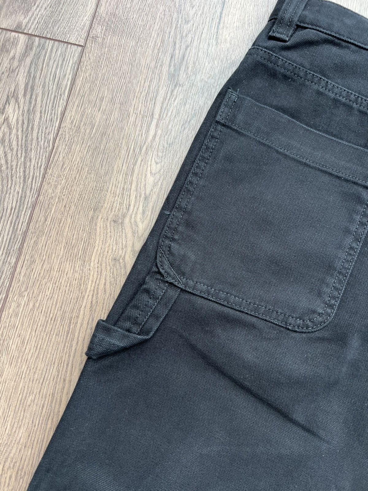 Stussy Stussy Canvas Double Knee Work Pants “Black” 28 Size US 28 / EU 44 - 8 Thumbnail