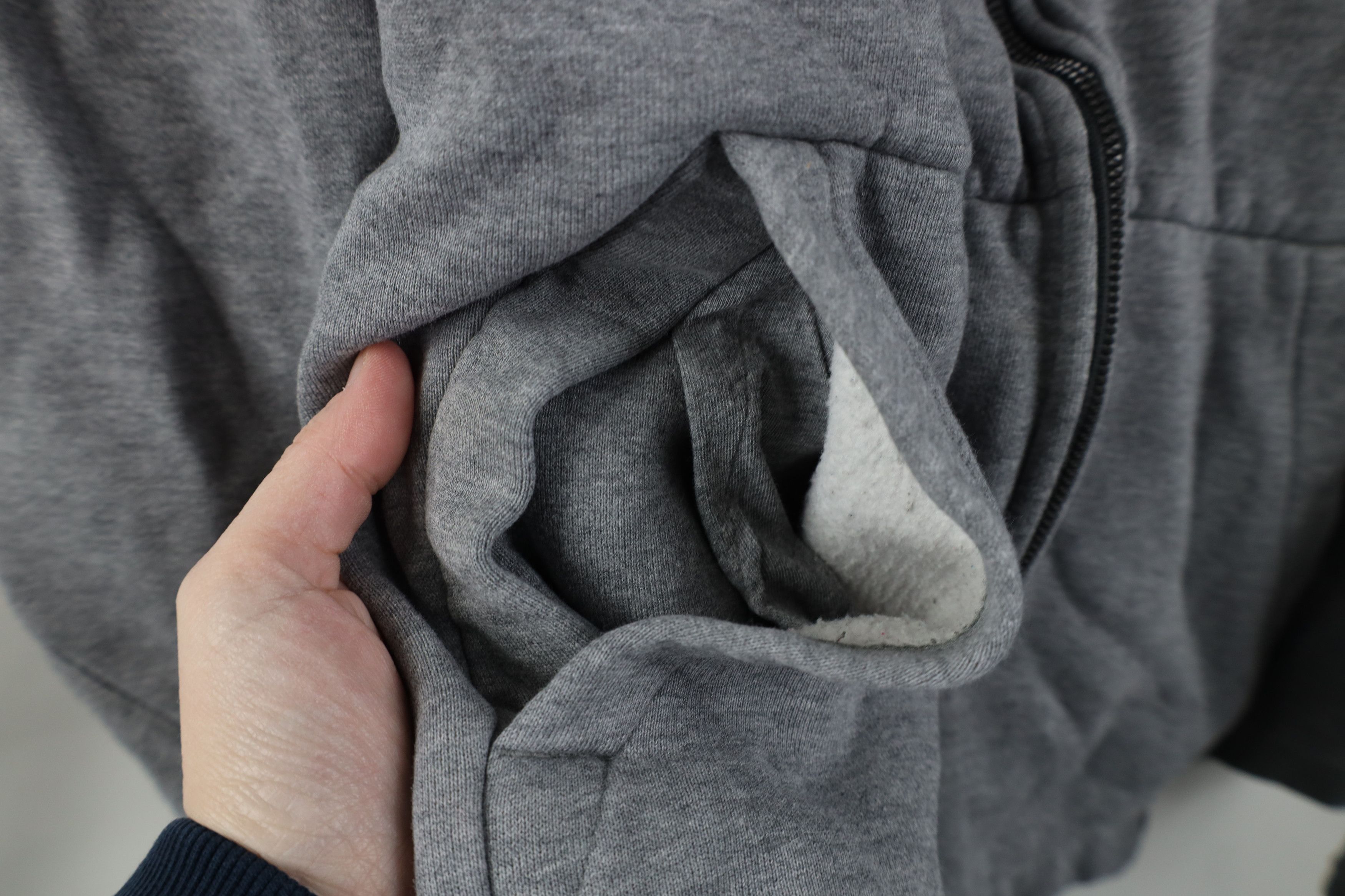 Nike Nike Sportswear Box Logo Modern Zip Hoodie Sweatshirt Gray Size US XXL / EU 58 / 5 - 5 Thumbnail