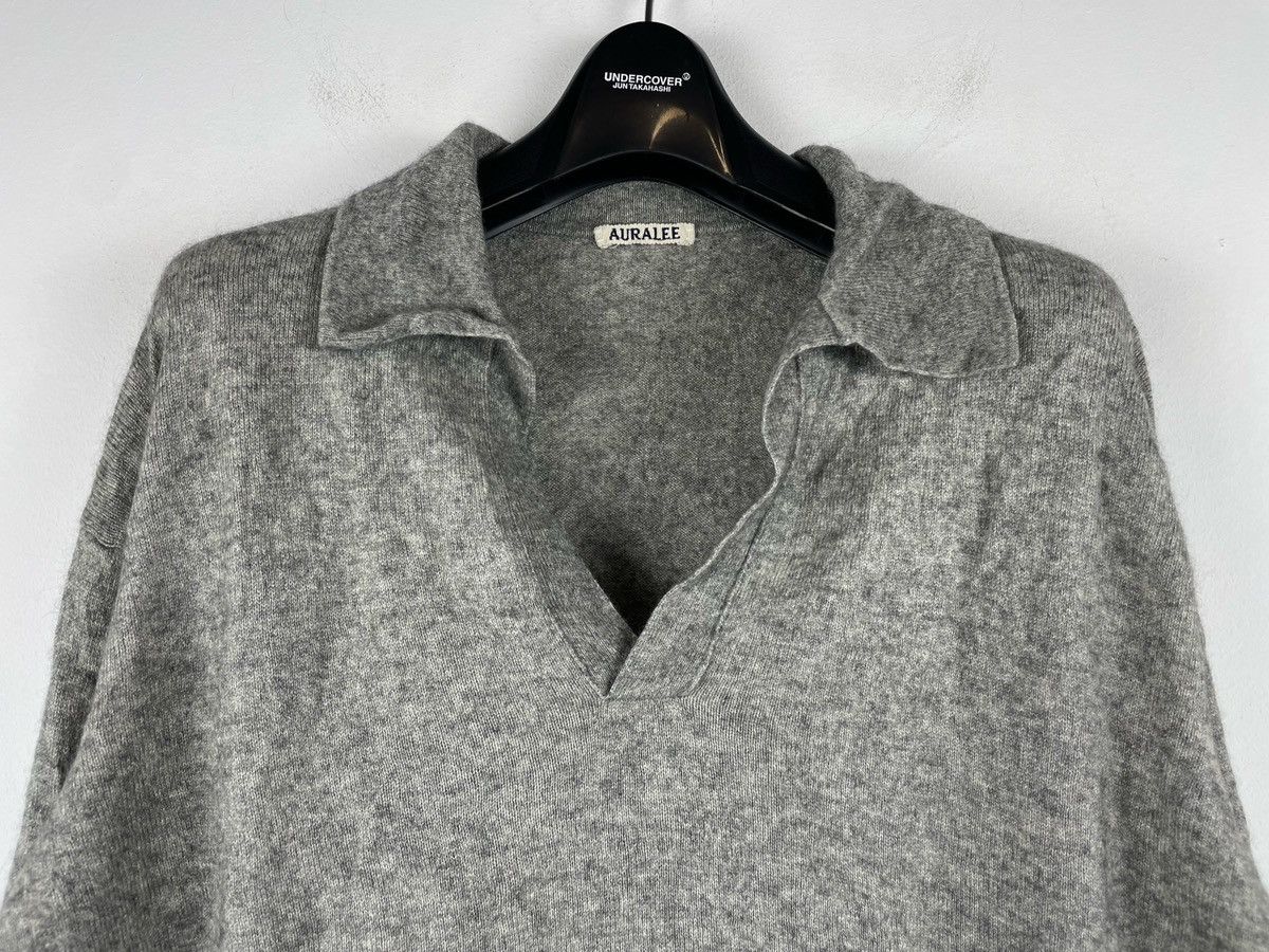 Auralee Auralee Super Fine Cashmere Silk Knit Skipper Polo Size US XL / EU 56 / 4 - 7 Thumbnail