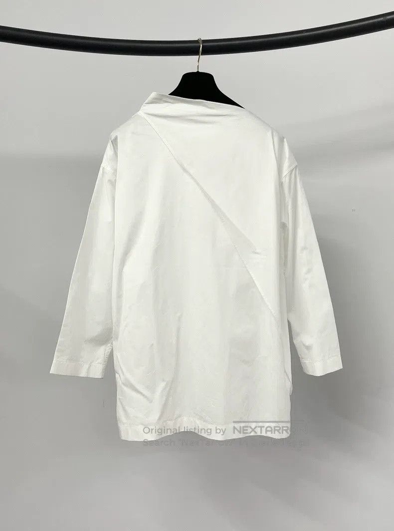 Hermes Hermes White design shirt Size XXS / US 00 / IT 34 - 2 Thumbnail