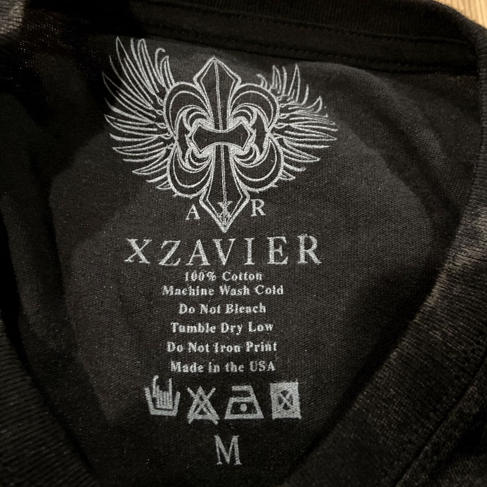 Lee Xzavier AXR T-Shirt Legen d Men M Black Cotton Crew Neck Short Sleeve Relaxed Fit Legend Metal Stan Lee G Size US M / EU 48-50 / 2 - 2 Thumbnail