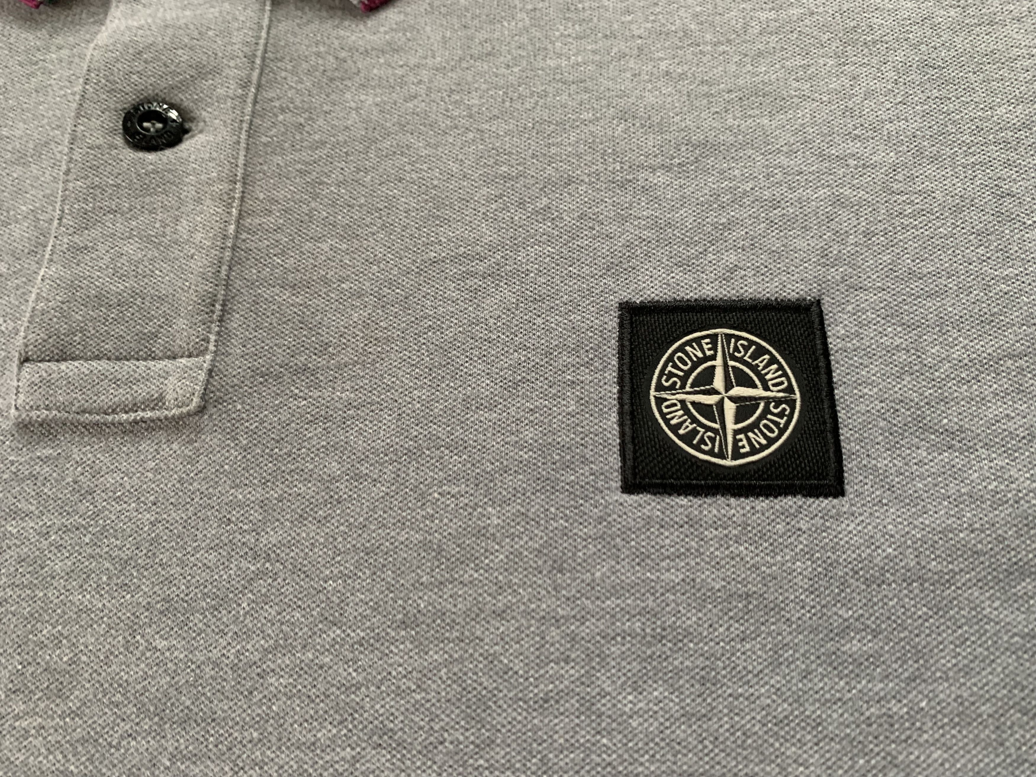 Stone Island × Vintage Stone Island Patch Program Vintage Long Sleeve Polo T Shirt Size US XL / EU 56 / 4 - 5 Thumbnail