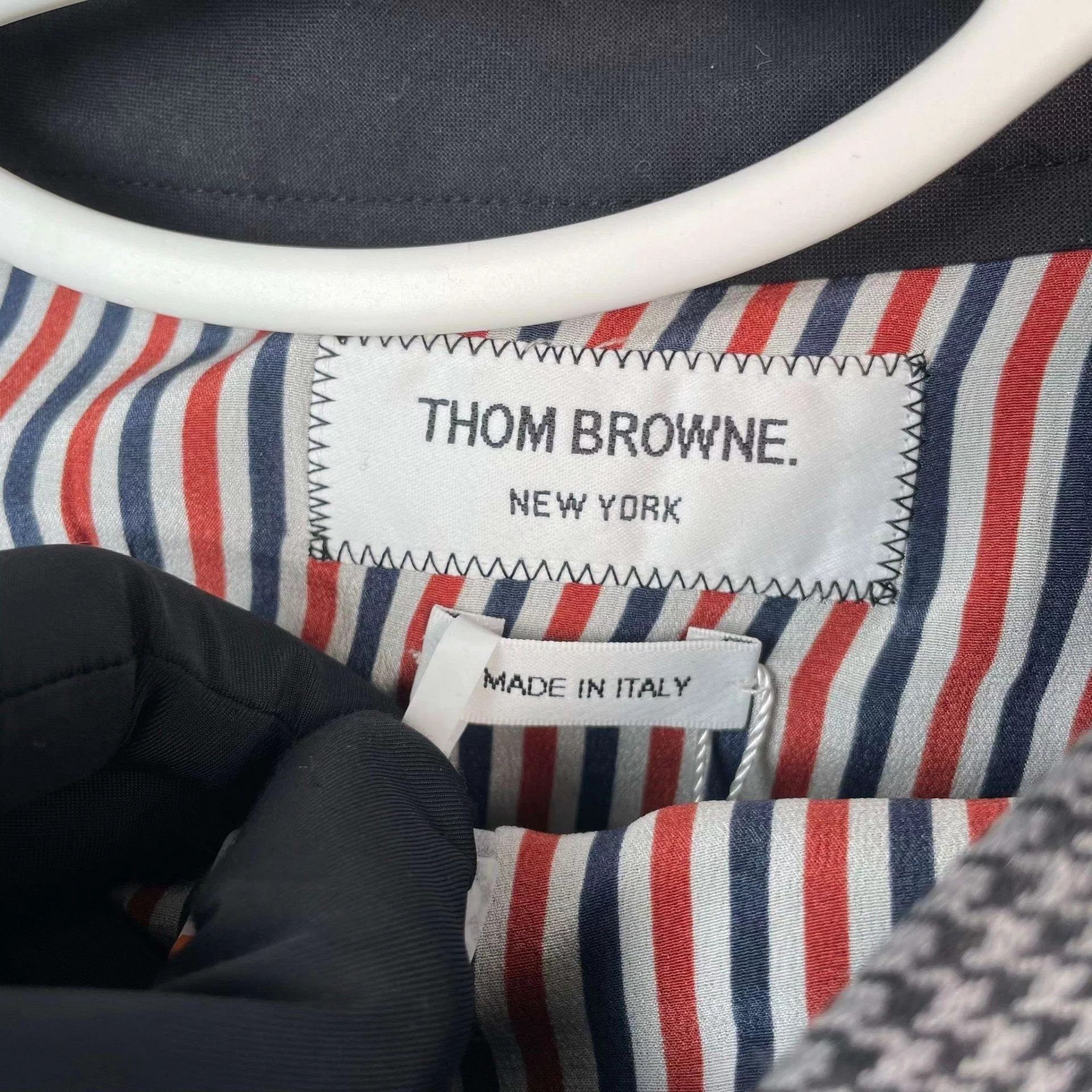 Thom Browne Thom Brown linen-cotton skirt 36 gray Size 26" / US 2 / IT 38 - 3 Thumbnail