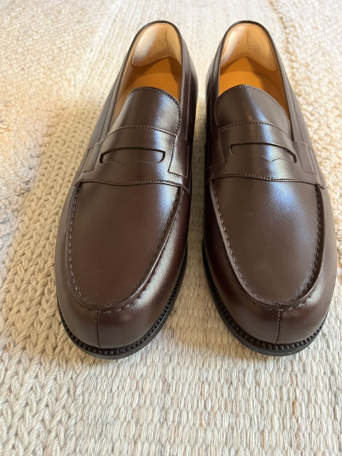 J.M. Weston J.M. Weston 180 chocolate boxcalf 8D / 9US Size US 9 / EU 42 - 2 Thumbnail