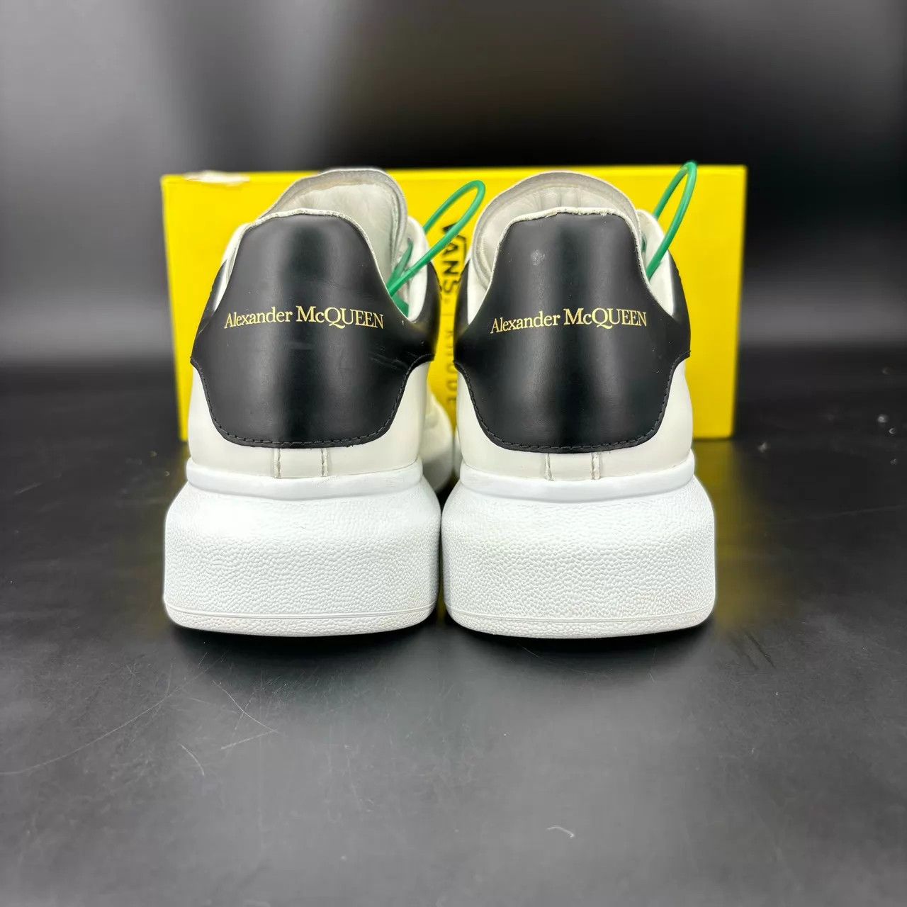 Alexander McQueen McQ Black Tail Smooth Calf Leather Shoes 40.5 Size US 7.5 / EU 40-41 - 6 Thumbnail