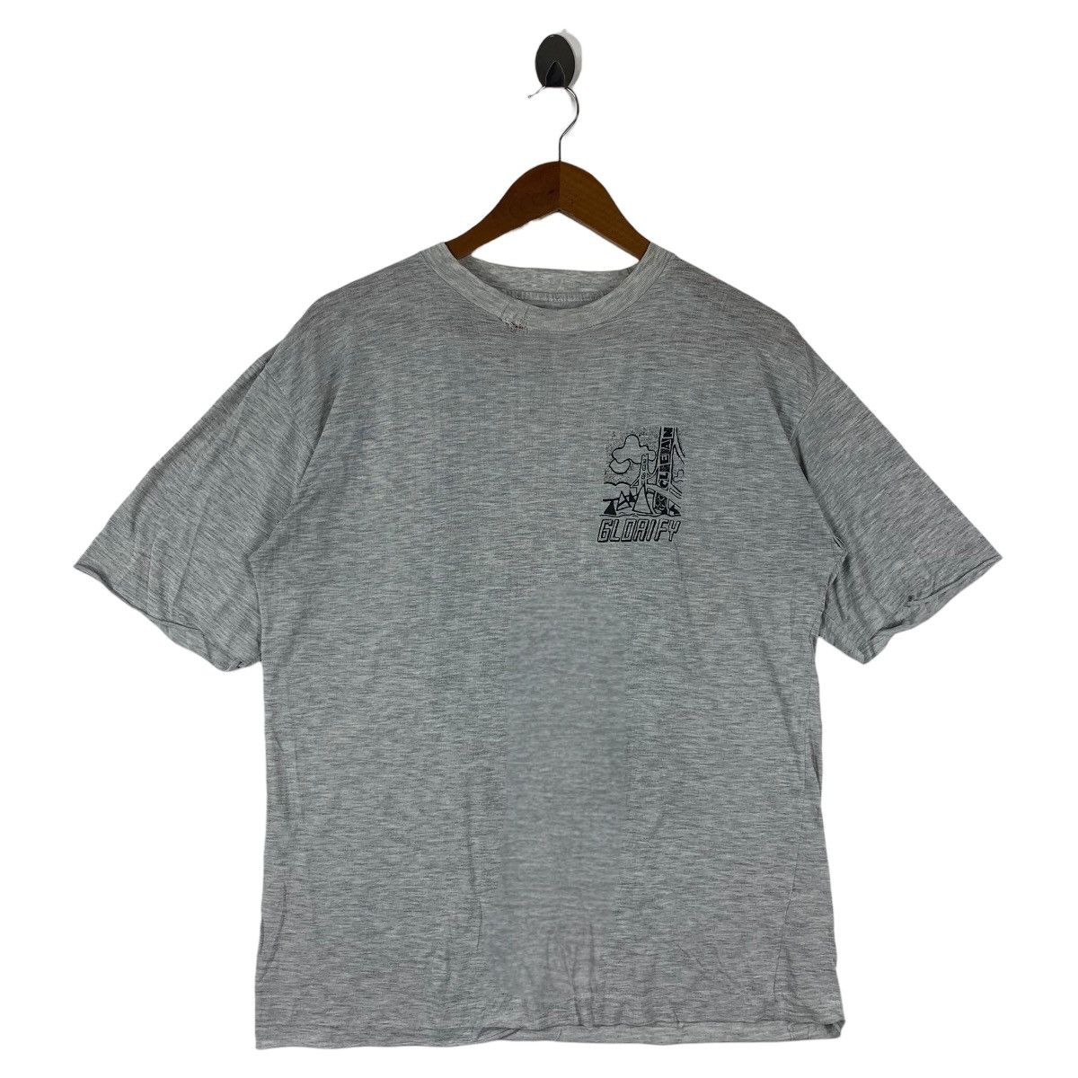Other Vintage 90s Dynamic Wave GlorifyGraphic back hit printed tee Size US M / EU 48-50 / 2 - 2 Thumbnail