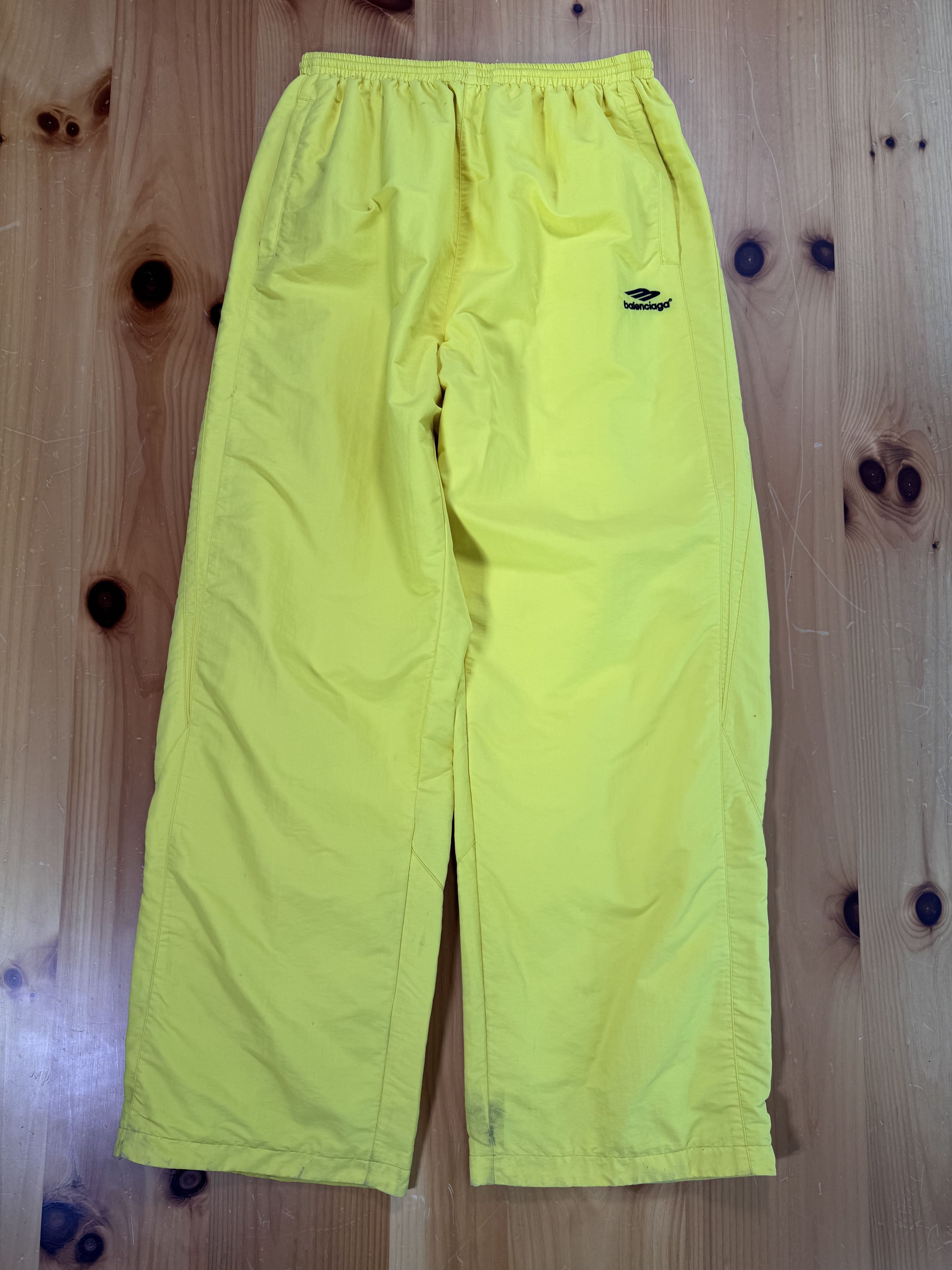 Balenciaga Balenciaga Yellow 3b sports Track Pants Size US 32 / EU 48 - 1 Thumbnail