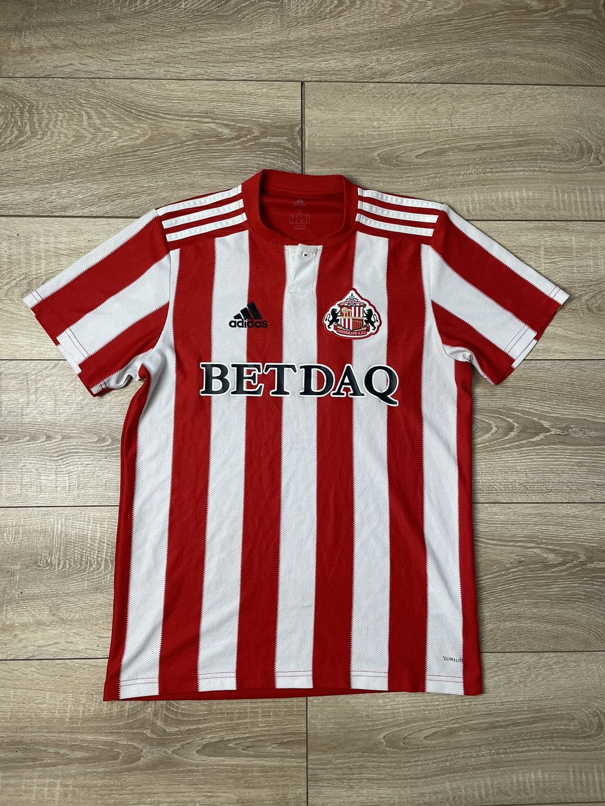 Adidas SUNDERLAND 2018-19 HOME FOOTBALL SHIRT SOCCER JERSEY ADIDAS Size US S / EU 44-46 / 1 - 1 Thumbnail