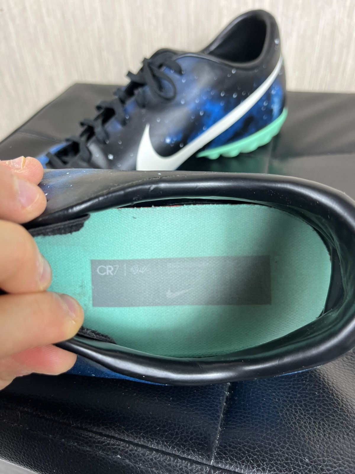Nike Vintage Nike mercurial CR7 victory 4 galaxy soccer shoes y2k Size US 11.5 / EU 44-45 - 22 Thumbnail
