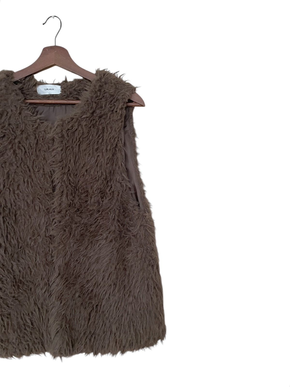 Japanese Brand Vintage Japanese Brand Lulala Sherpa Vest 2000s Size US L / EU 52-54 / 3 - 6 Thumbnail