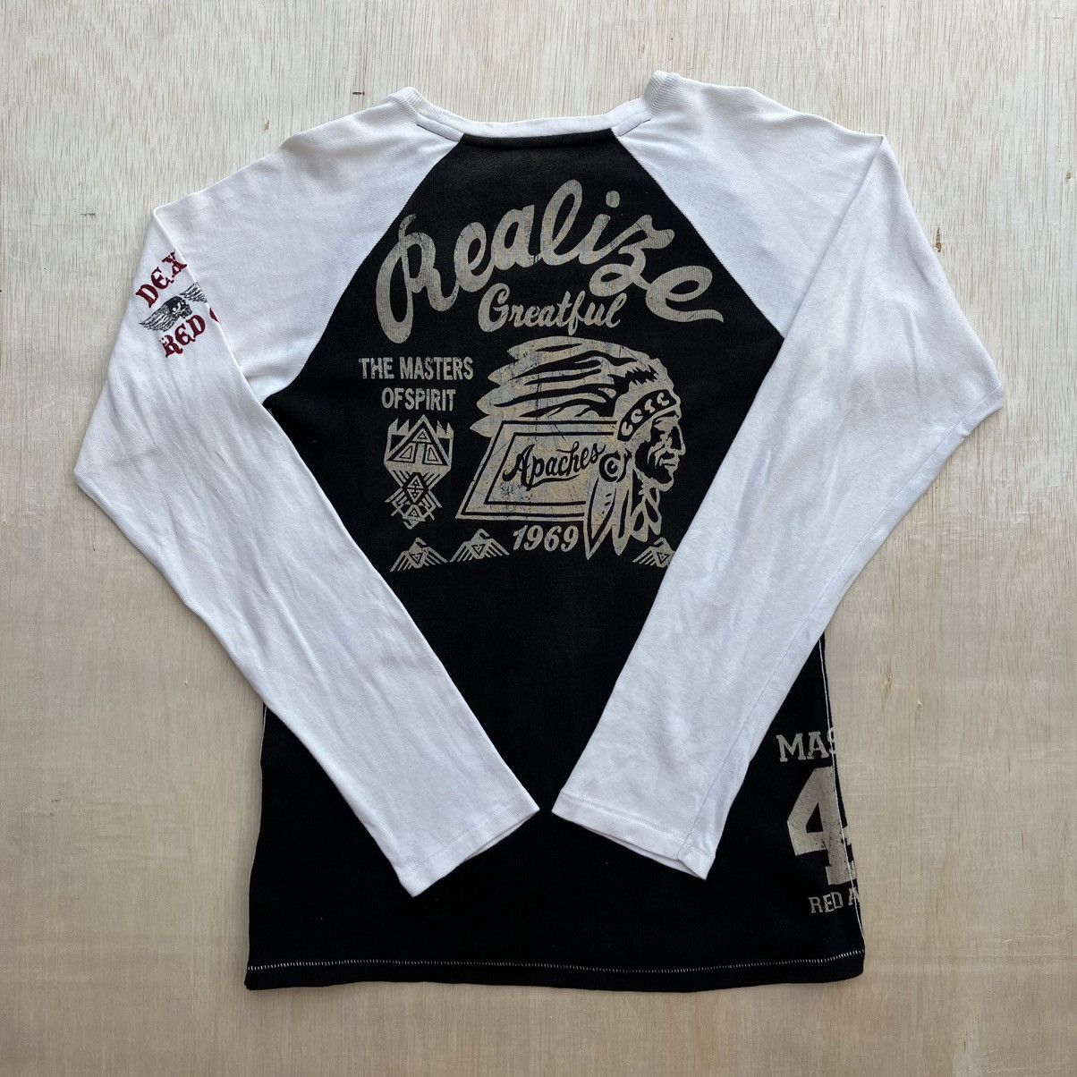 Harley Davidson × Indian Motorcycle × Vanson Leathers RED IDENTITY GROWTH ALL CHANGES STRETCH Size US L / EU 52-54 / 3 - 6 Thumbnail