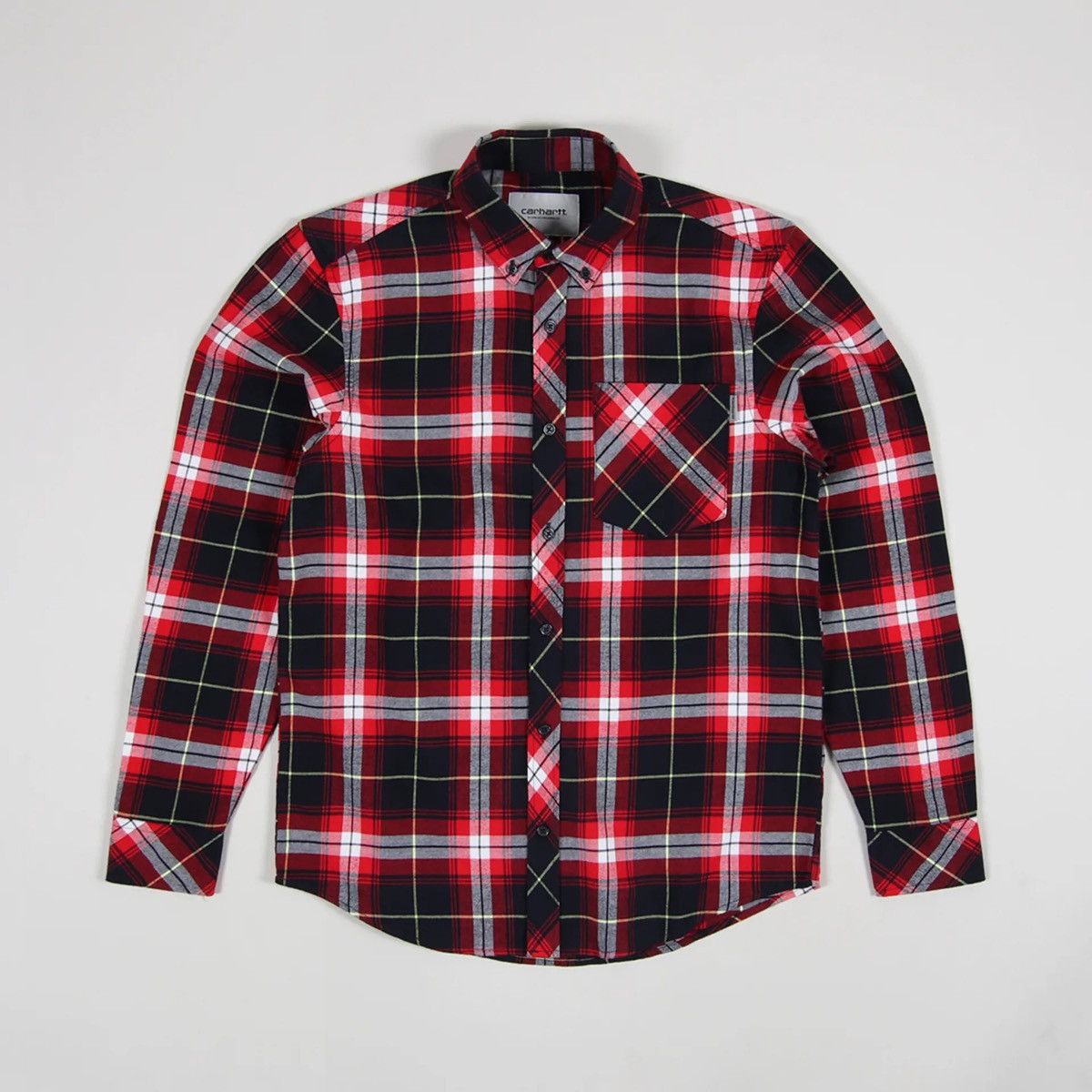 Carhartt × Carhartt Wip × Travis Scott Carhartt WIP Phil Shirt Long Sleeve Check y2k Size US M / EU 48-50 / 2 - 1 Thumbnail