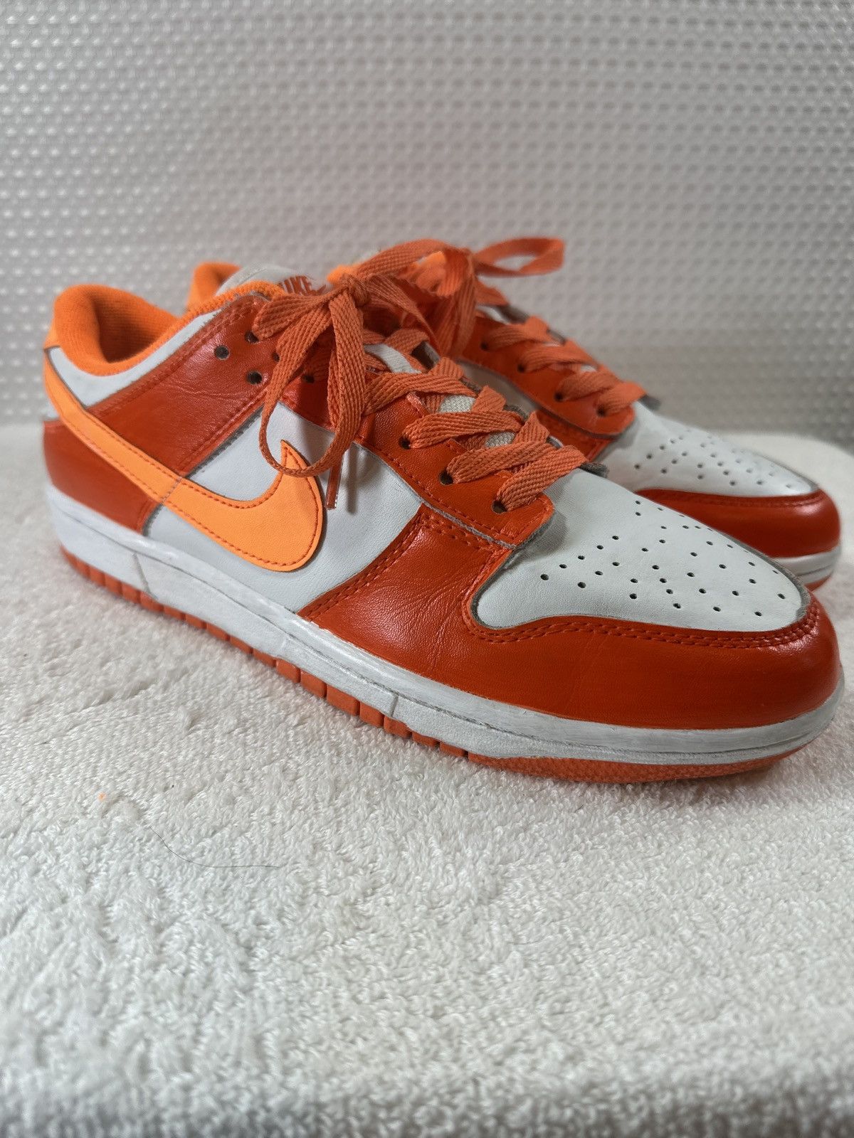 Nike Nike Mens Dunk Low Retro Syracuse Shoes Size US 7 / EU 40 - 1 Thumbnail