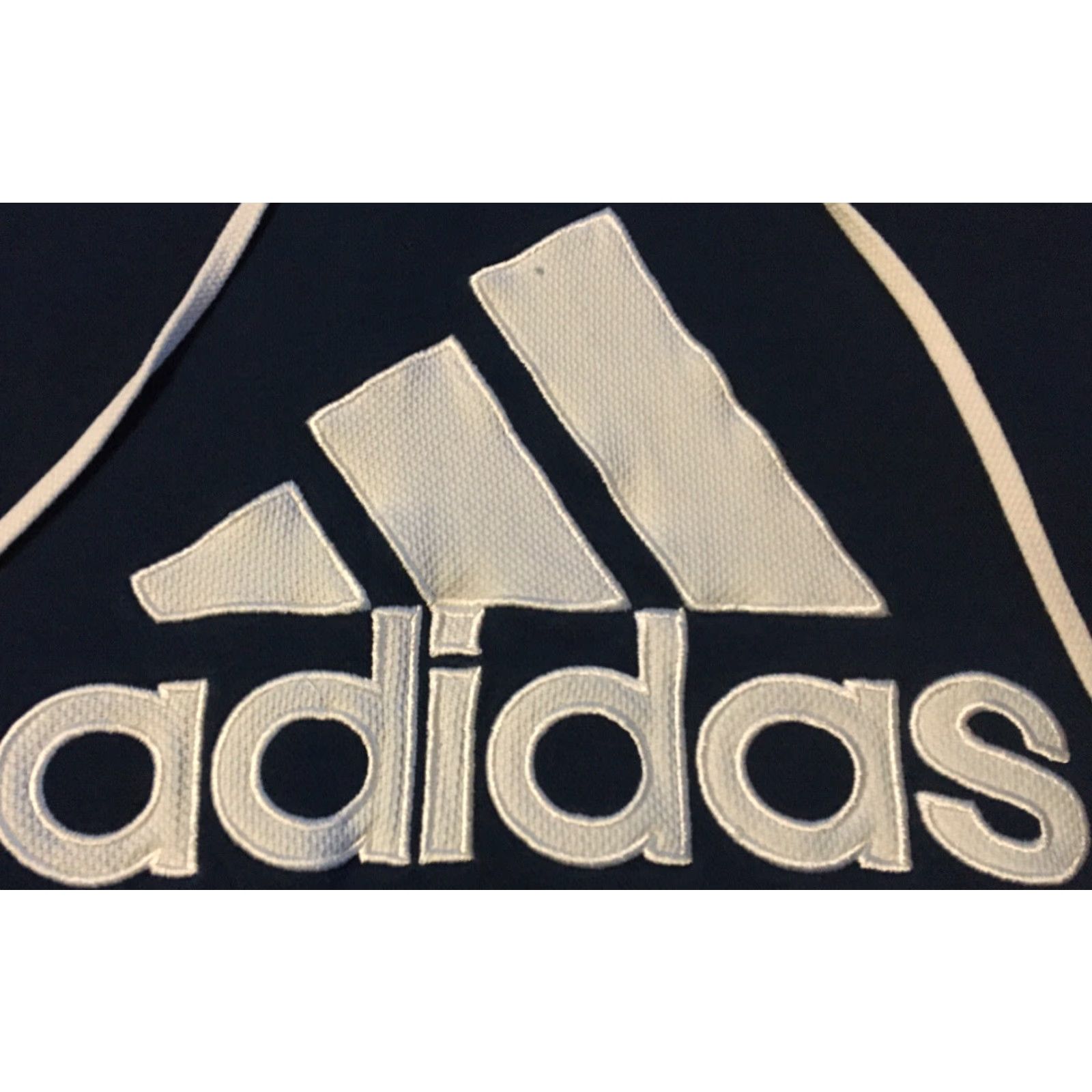 Adidas VINTAGE Adidas Big Logo Hoodie Shirt Mens L Blue 90s Grunge Distressed Pullover Sports Track & Field Basketball Skate Surf Casual Size US L / EU 52-54 / 3 - 3 Thumbnail