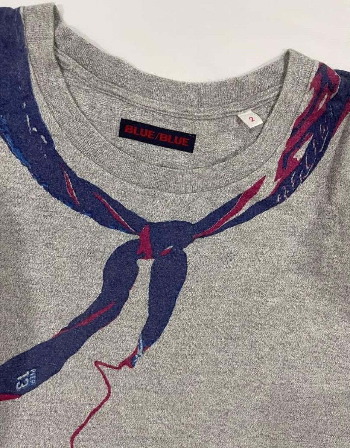 Blue Blue Japan × Japanese Brand '90s Blue Blue Japan Piers 13 Bandana Tee Size US S / EU 44-46 / 1 - 7 Thumbnail
