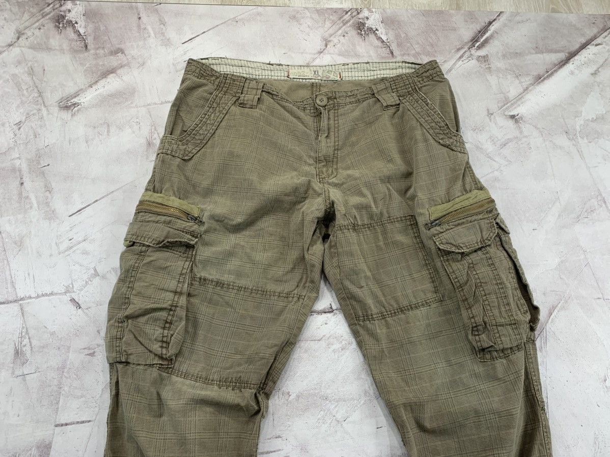 Japanese Brand × Vintage Mens cargo pants Fishbone Size XL Size US 36 / EU 52 - 3 Thumbnail