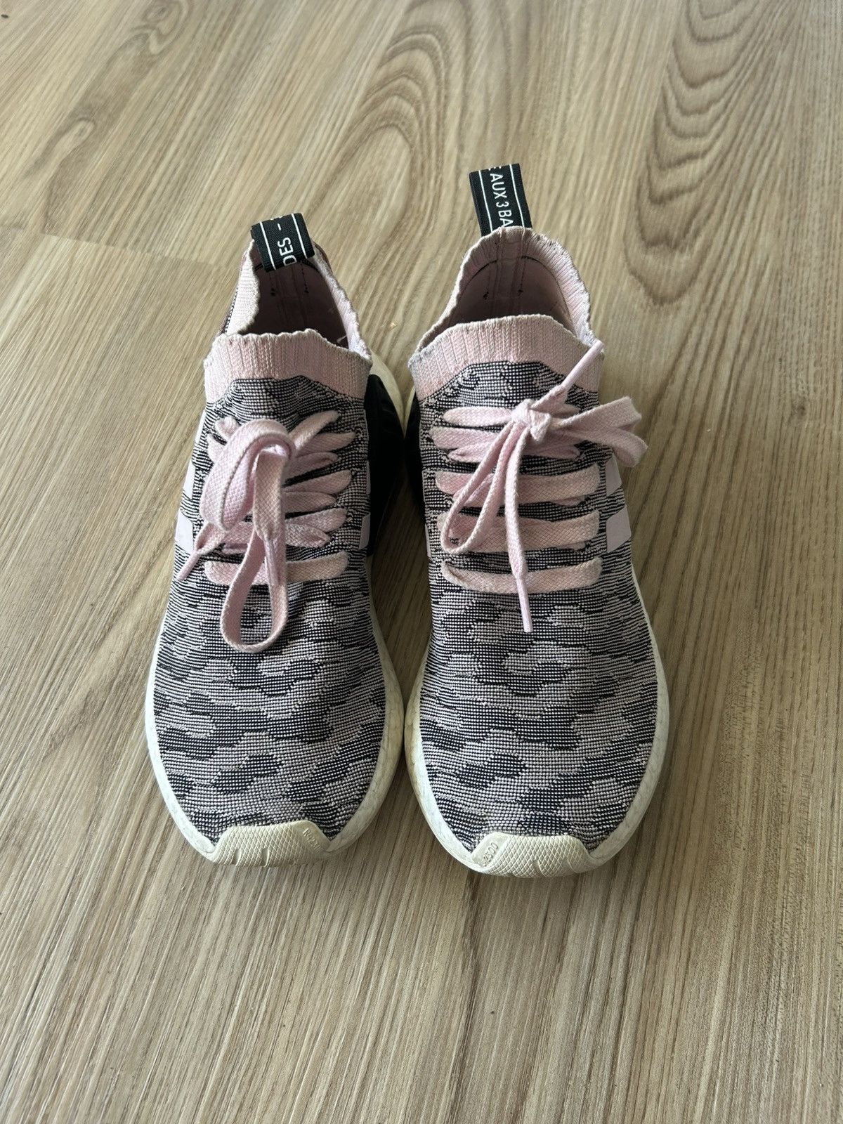Adidas Adidas Boost NMD Glitch Pink Size US 7 / IT 37 - 2 Thumbnail
