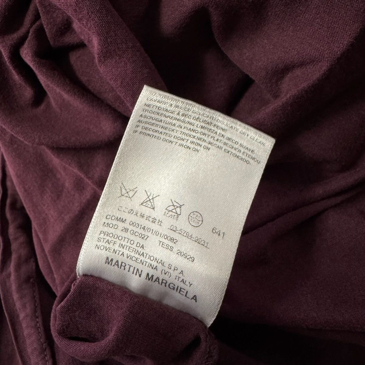 Maison Margiela Maison Margiela Long Sleeve Piké Size US L / EU 52-54 / 3 - 6 Thumbnail