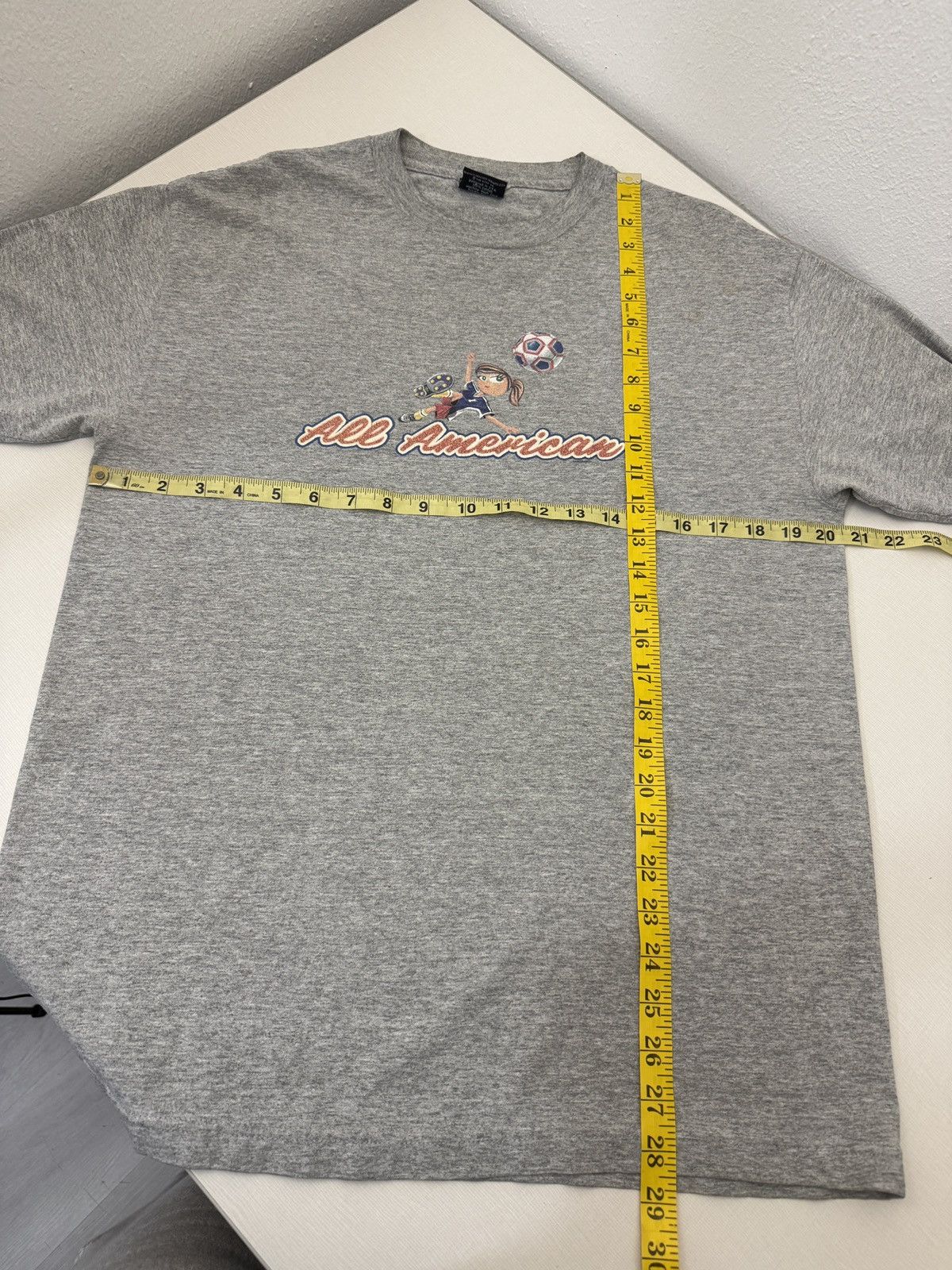 Joe's Vintage 90s All American Women’s Soccer Tshirt Joe Large USA Size US L / EU 52-54 / 3 - 3 Thumbnail