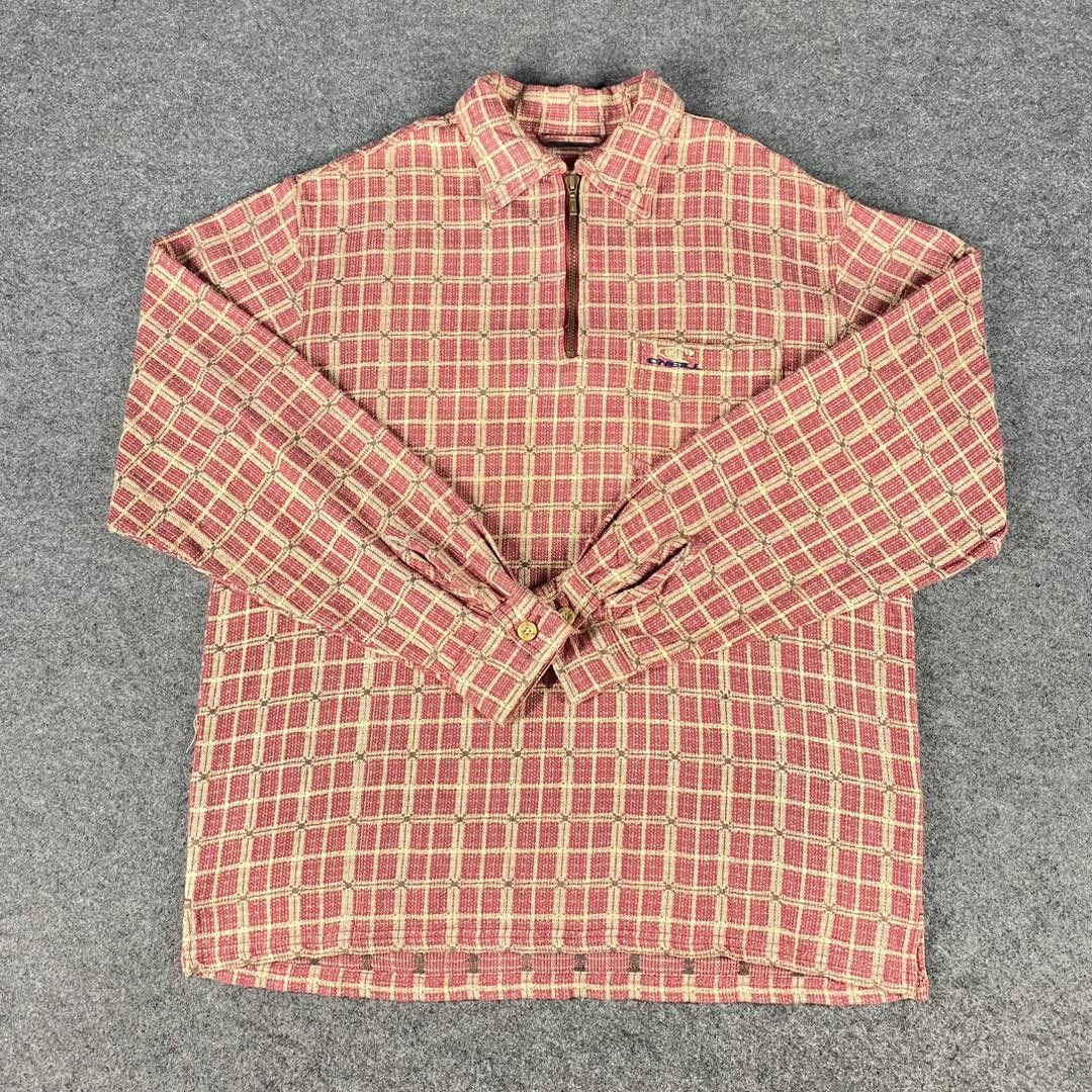 O'Neill Vintage Oneill Half Zipper Long Sleeve Shirt Size US L / EU 52-54 / 3 - 3 Thumbnail