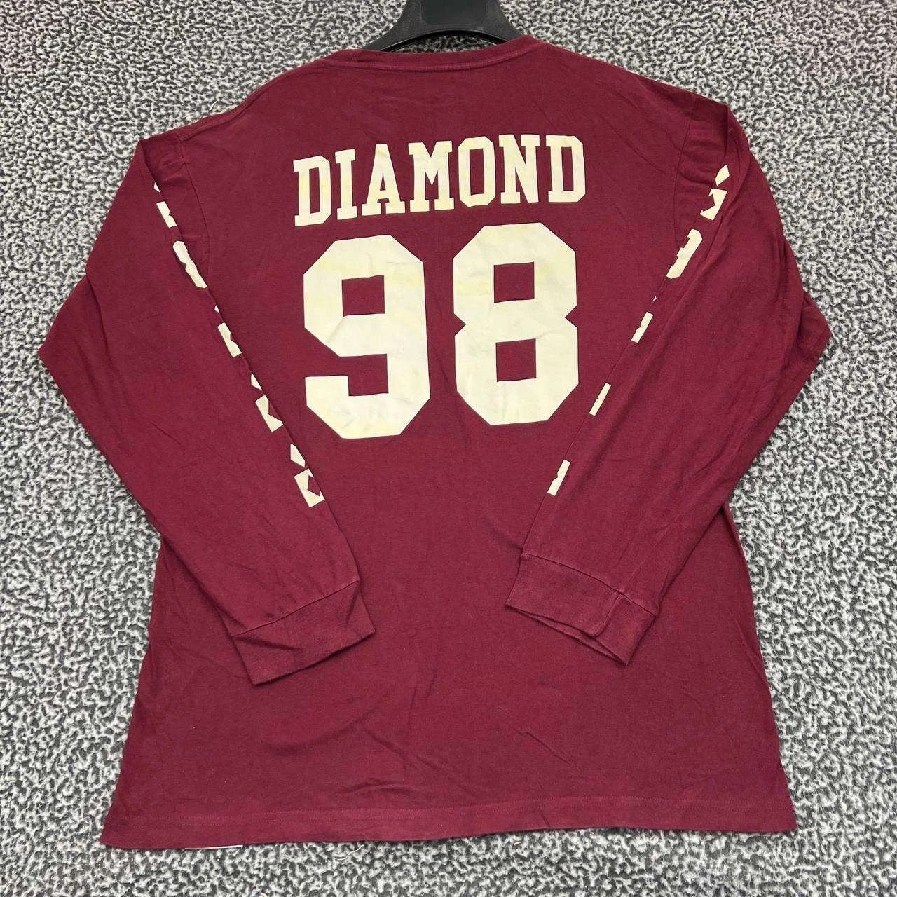 Diamond Supply Co. Diamond Supply Co. #98 Shirt Men Red Crew Neck Cotton L Size US L / EU 52-54 / 3 - 2 Thumbnail