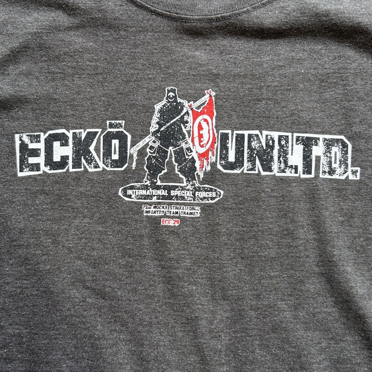 Ecko Unltd. Ecko Special Forces Collage T-Shirt Y2K Size US XL / EU 56 / 4 - 2 Thumbnail