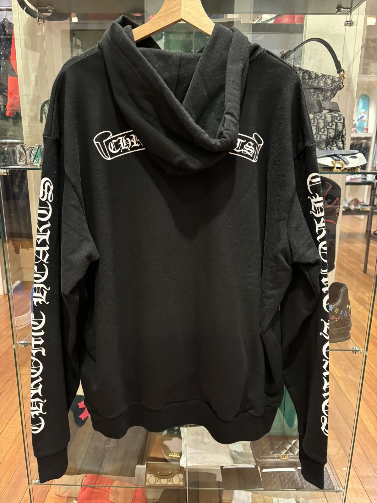 Chrome Hearts Chrome Hearts Scroll Hoodie Size US XL / EU 56 / 4 - 2 Thumbnail