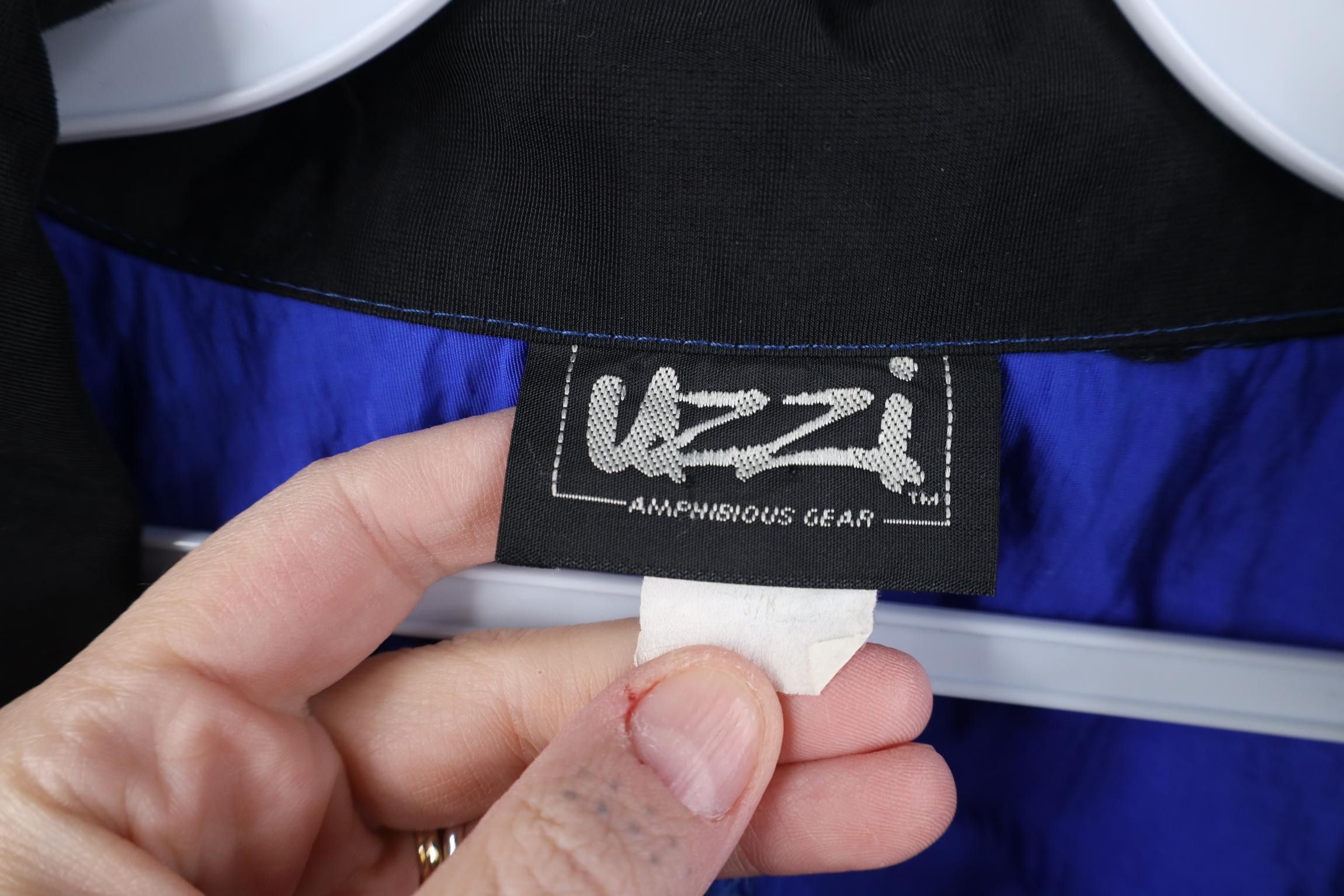 Vintage Vintage 90s UZZI Sailing 1/4 Zip Windbreaker Jacket USA Size US S / EU 44-46 / 1 - 7 Thumbnail