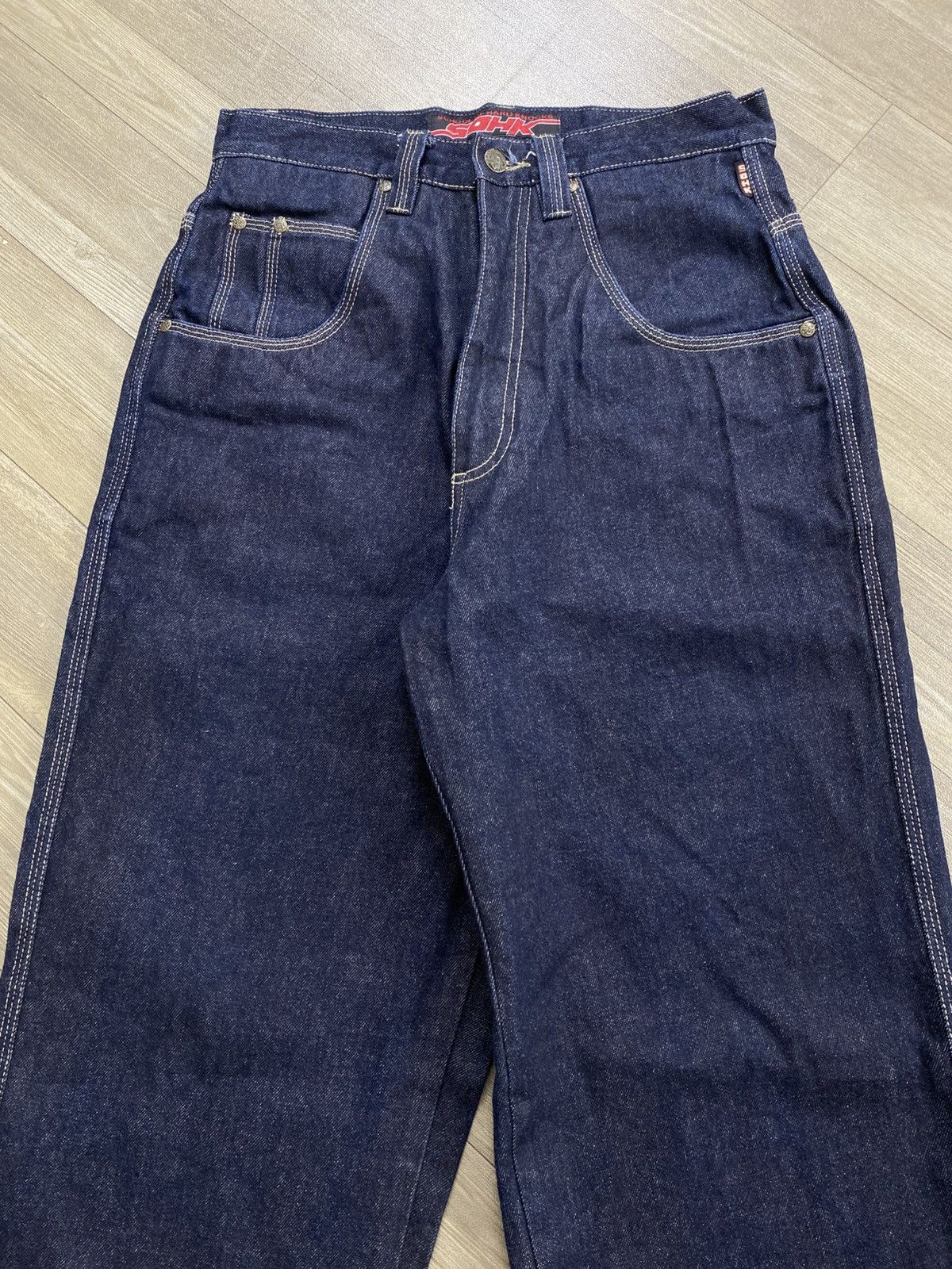 JNCO 2000s JNCO SOHK School of Hard Knocks Baggy Jeans Y2K Size US 30 / EU 46 - 16 Thumbnail