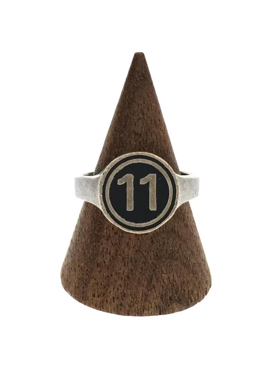 Pre-owned Maison Margiela 0.925 11 Signet Ring In Silver