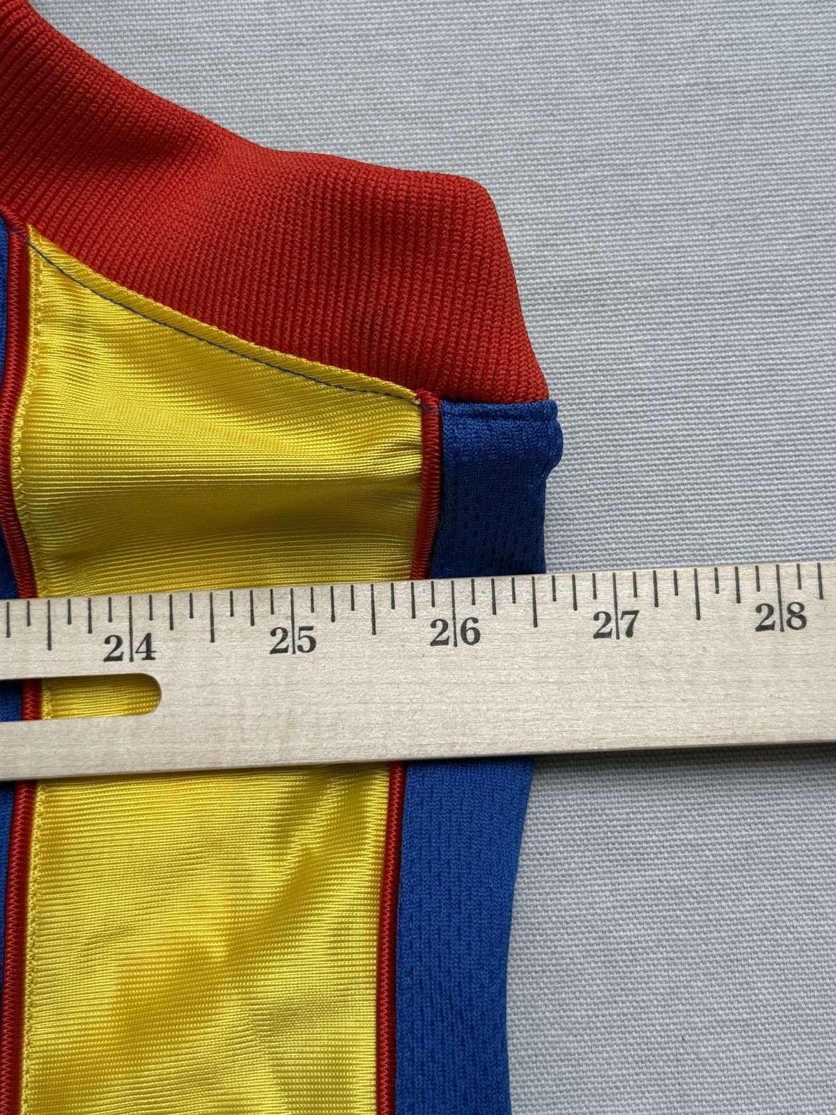 Designer Harlem Basketball Jersey #32 Blue Red Gold XL Size US XL / EU 56 / 4 - 8 Thumbnail