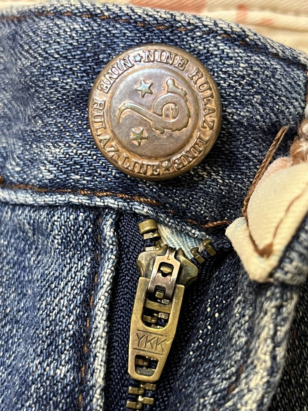 Japanese Brand Japanese streetwear NINE RULAZ LINE NRL distressed jeans Size US 36 / EU 52 - 17 Thumbnail