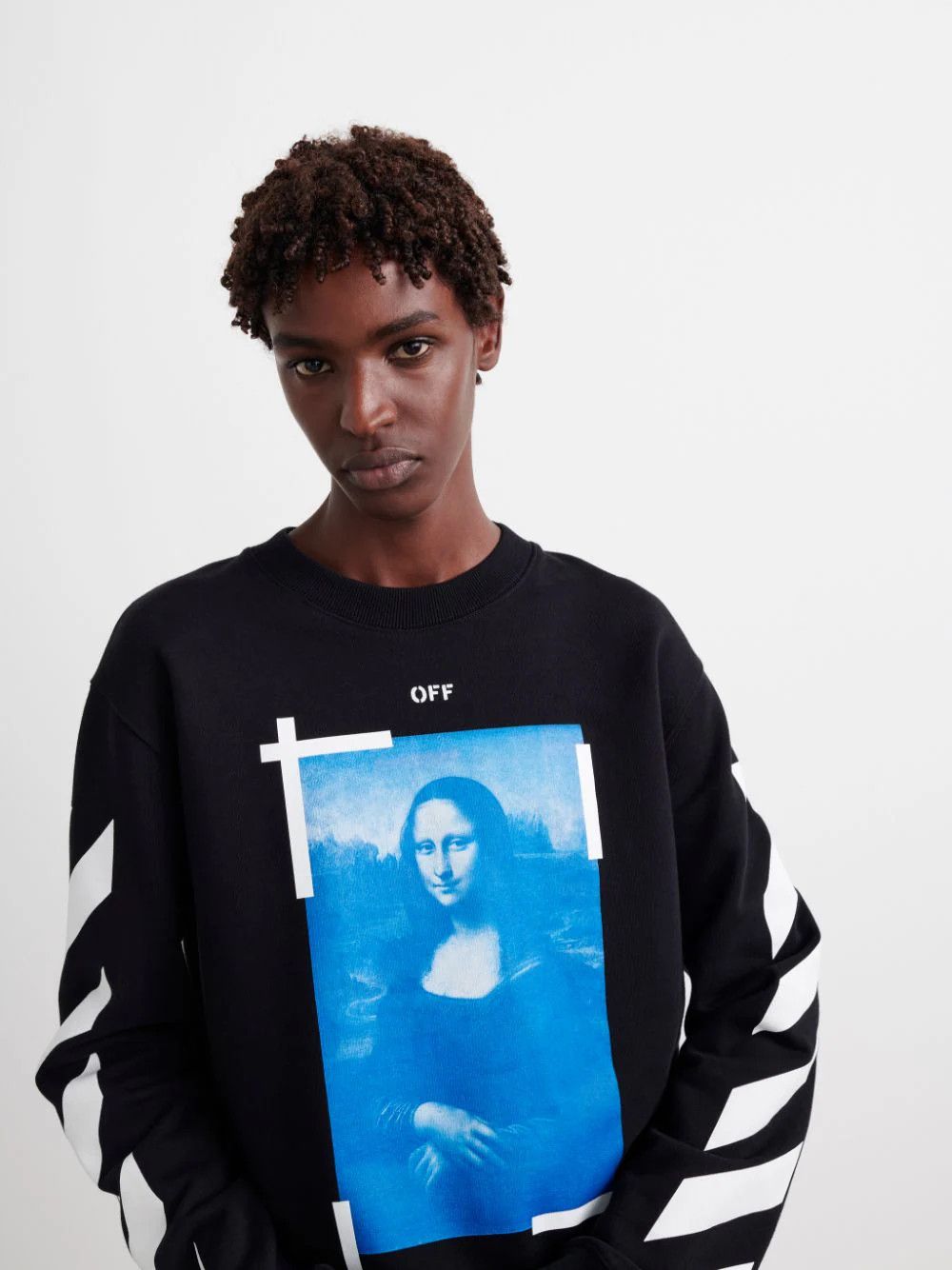 Off-White Black Mona Lisa Arrows Sweatshirt Size US S / EU 44-46 / 1 - 2 Thumbnail