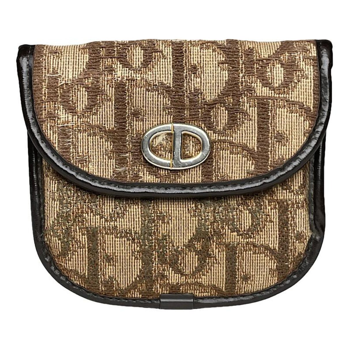 Dior 30 Montaigne Brown Leather Purse Size ONE SIZE - 1 Thumbnail