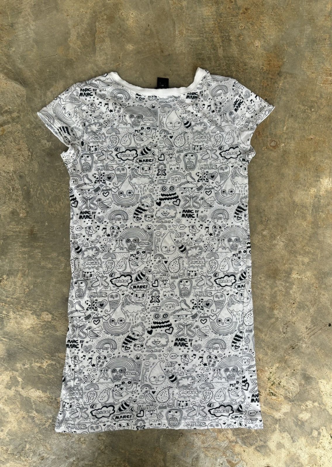 Hysteric Glamour Y2k Marc by Marc Jacobs Full Print Tshirt Size XS / US 0-2 / IT 36-38 - 4 Thumbnail