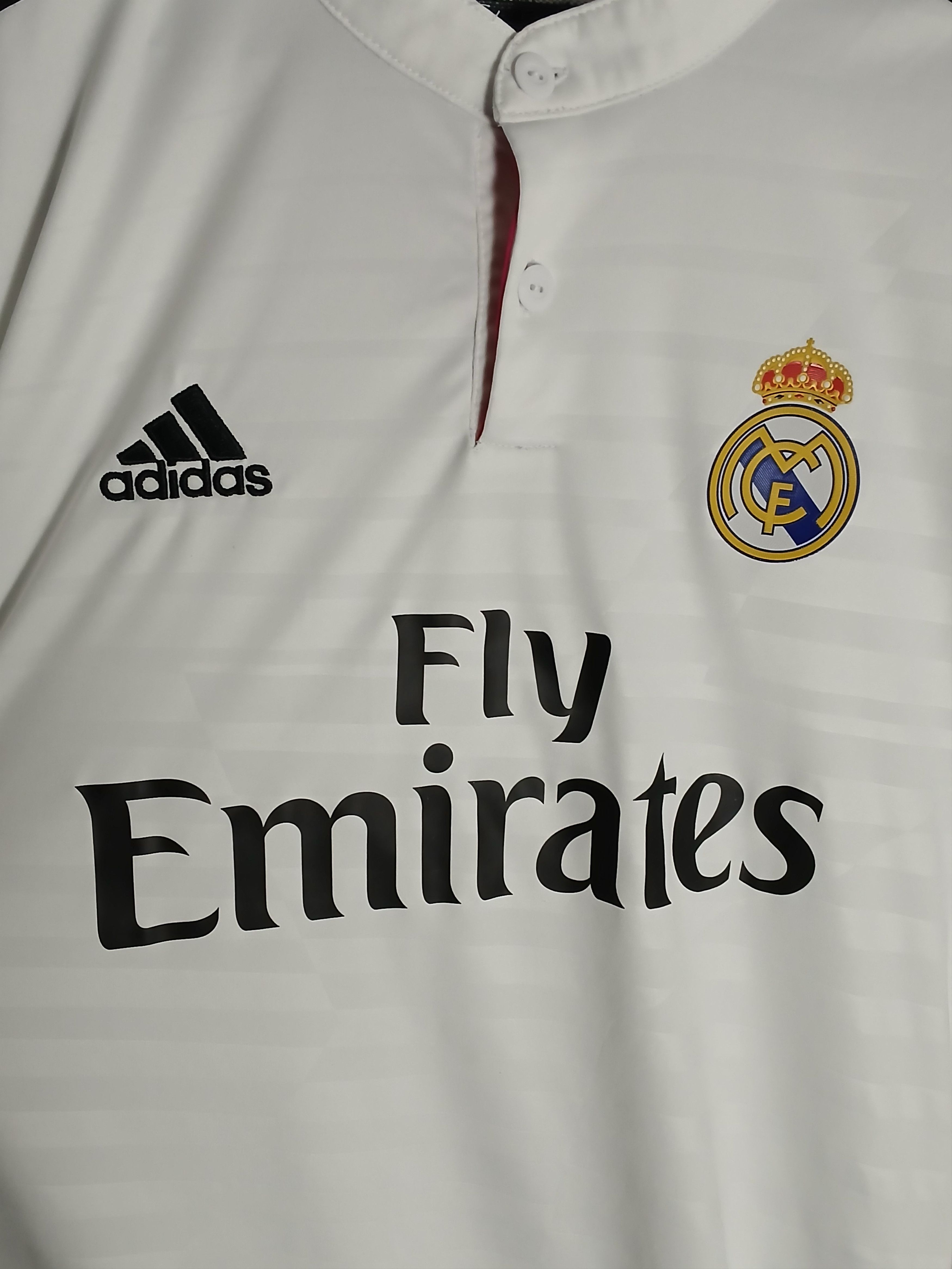 Adidas Real Madrid 14/15 Home Football Jersey T-Shirt Size US L / EU 52-54 / 3 - 3 Thumbnail