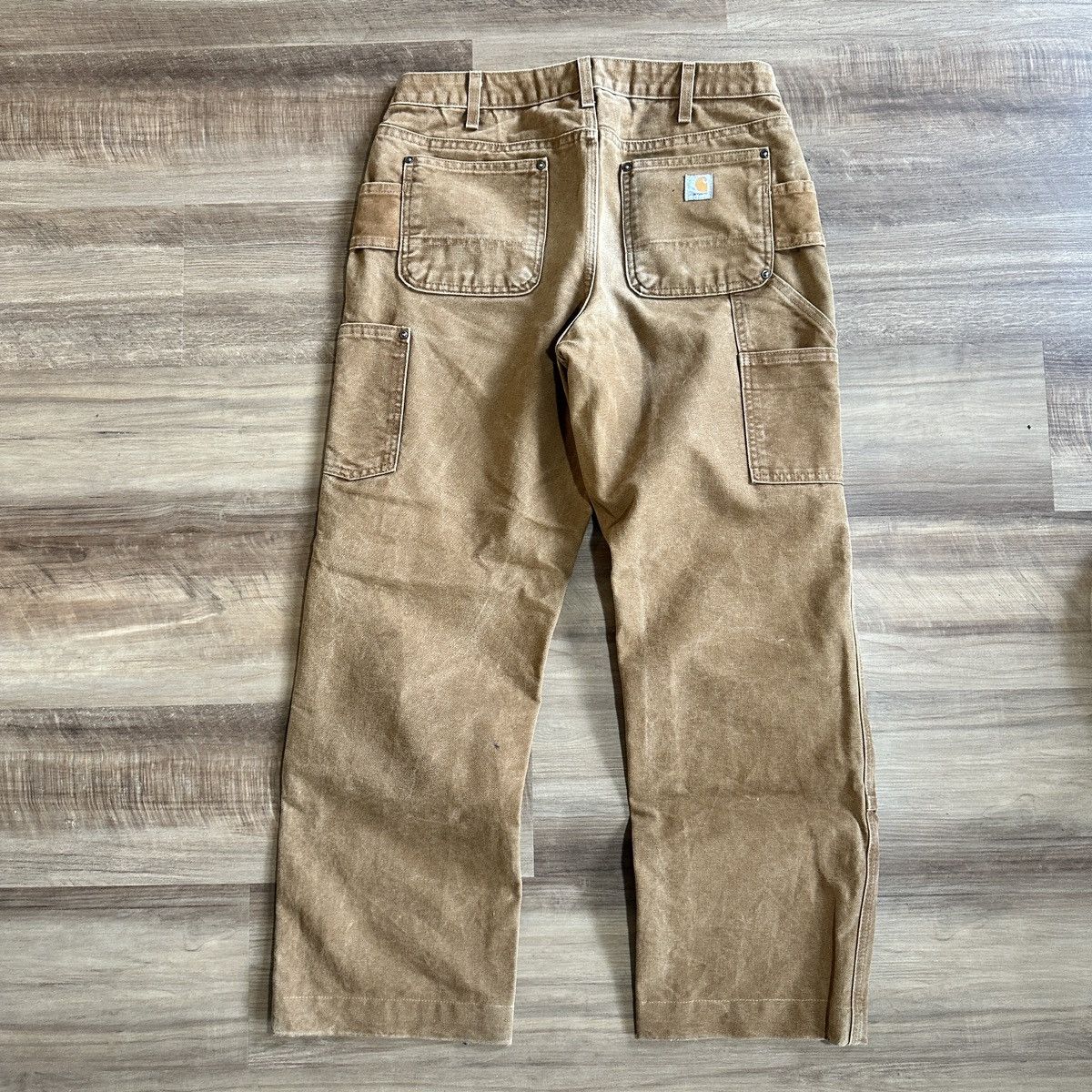 Carhartt × Vintage Carhartt Double Knee Tan Workpants Size 8 32” x 29.5” Size 32" / US 10 / IT 46 - 7 Thumbnail