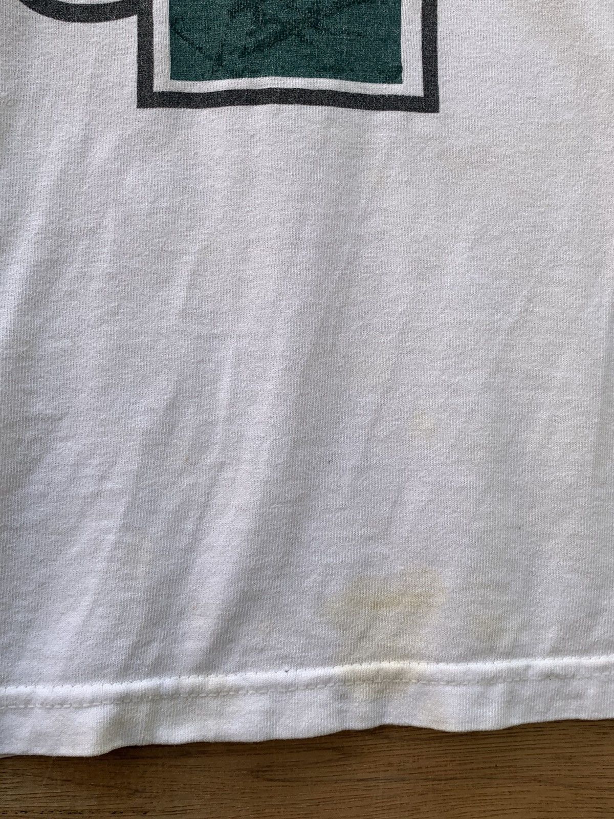 Nike × Vintage Distressed Dirty Vintage Nike JUST DO IT Big Spell T Shirt Size US M / EU 48-50 / 2 - 12 Thumbnail