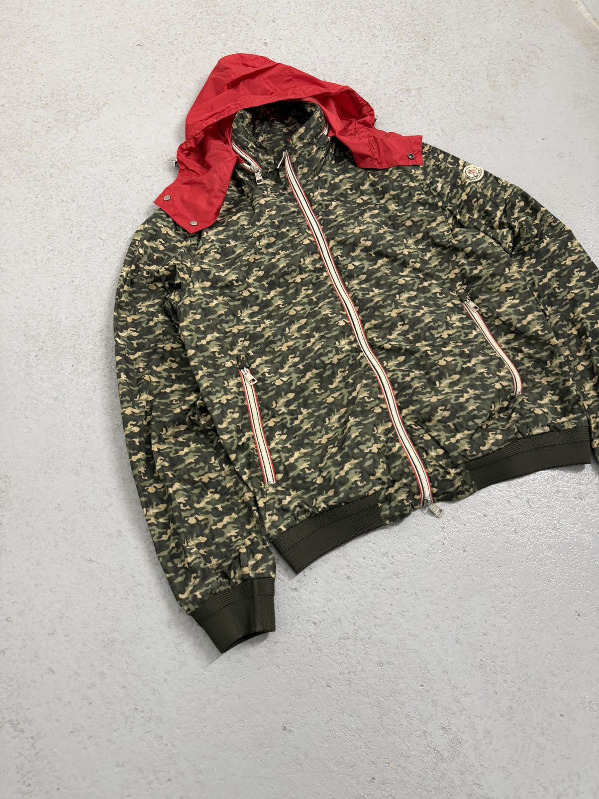 Moncler Moncler Camo Hooded Light Jacket Size US M / EU 48-50 / 2 - 3 Thumbnail