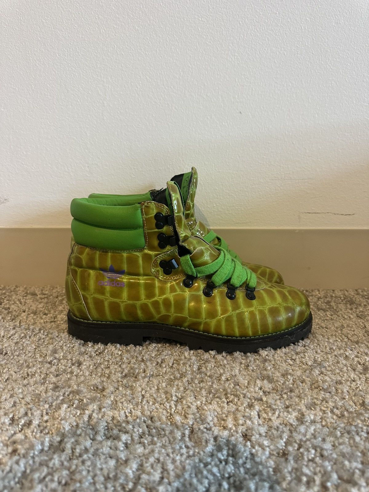 Adidas × Jeremy Scott Adidas x JS Crocodile hiking boots Size US 9 / EU 42 - 6 Thumbnail