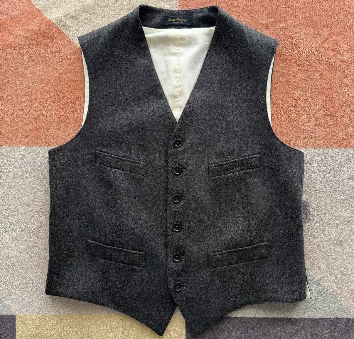 RRL Ralph Lauren RRL Ralph Lauren Double RL Wool Formal Waistcoat K22 Size US M / EU 48-50 / 2 - 1 Thumbnail