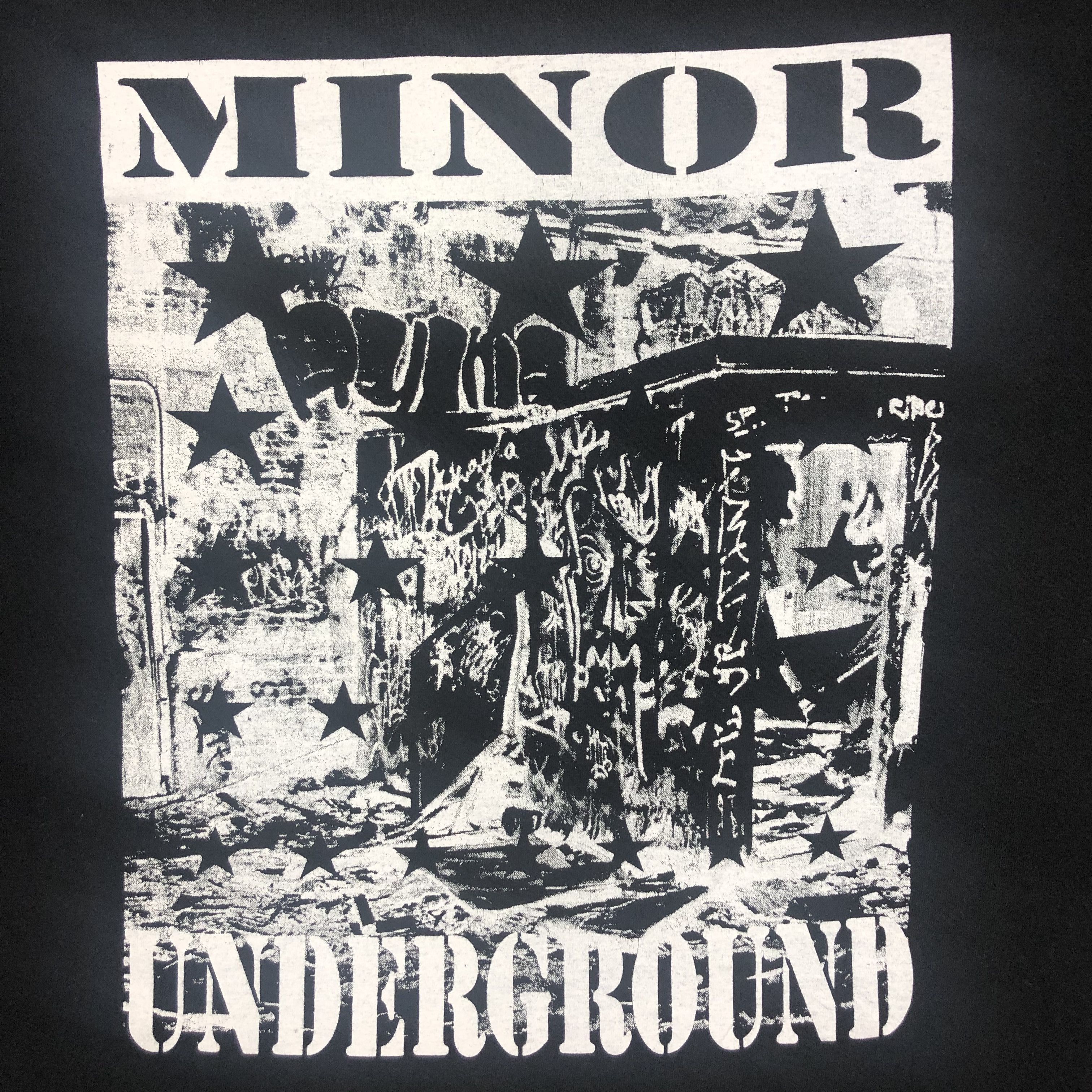 Japanese Brand Vintage Minor Underground Small Tshirt - H019 Size US S / EU 44-46 / 1 - 3 Thumbnail