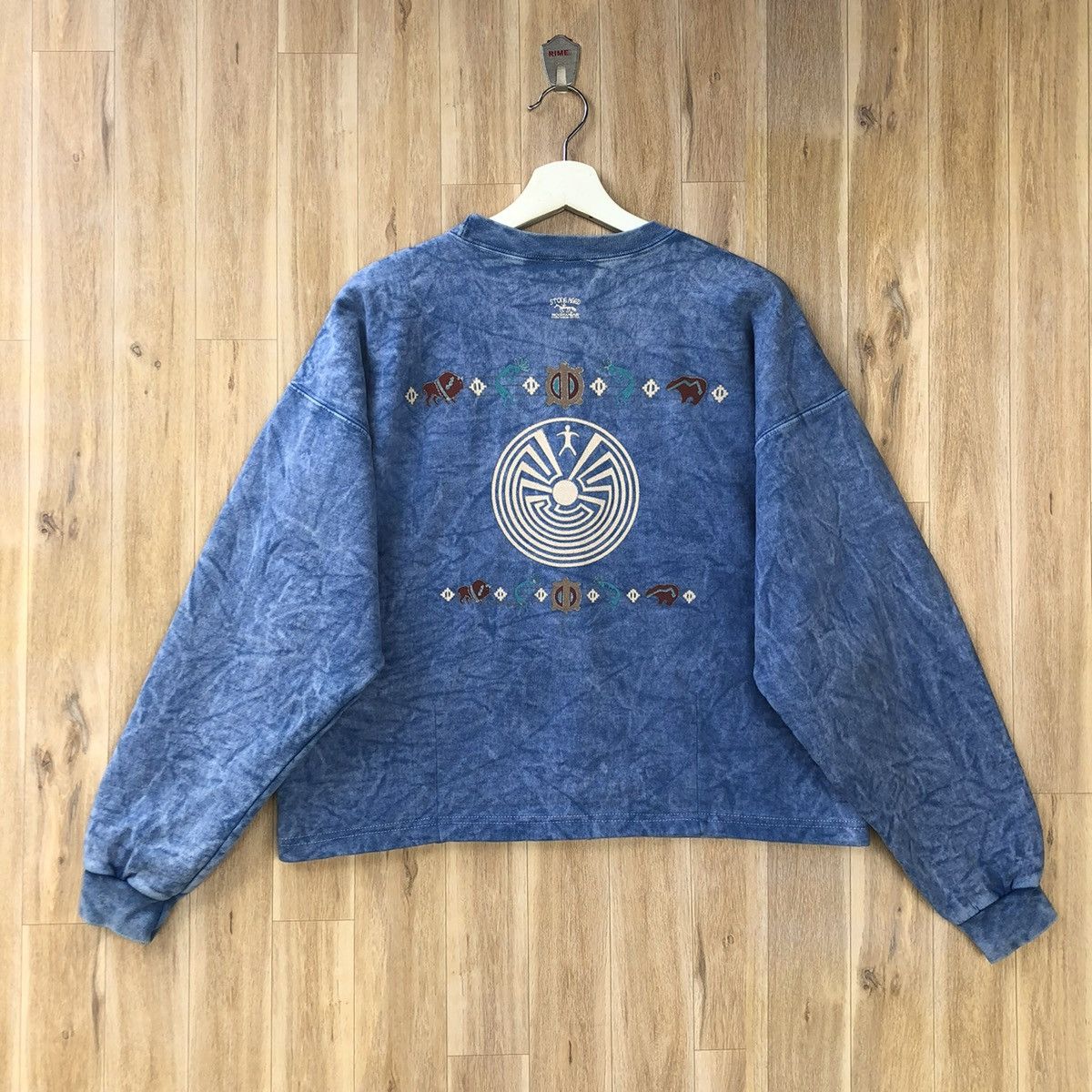 Vintage Vintage Stone Aged Rockwear Button Up Sweater Size L / US 10 / IT 46 - 10 Thumbnail