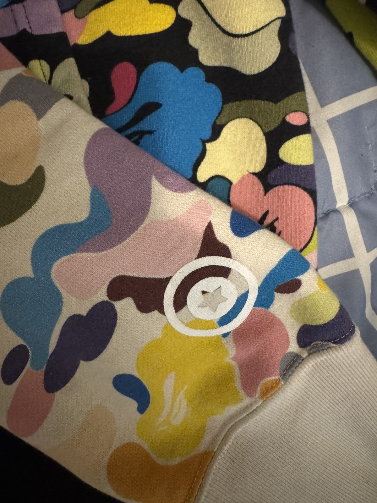 Bape Muti camo half bape hoodie Size US L / EU 52-54 / 3 - 6 Thumbnail