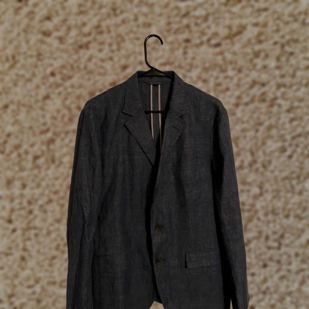 Bonobos Bonobos Slim Fit Lanificio Campore Chambray Linen Blazer Jacket - Men's 40R Size 40R - 1 Thumbnail
